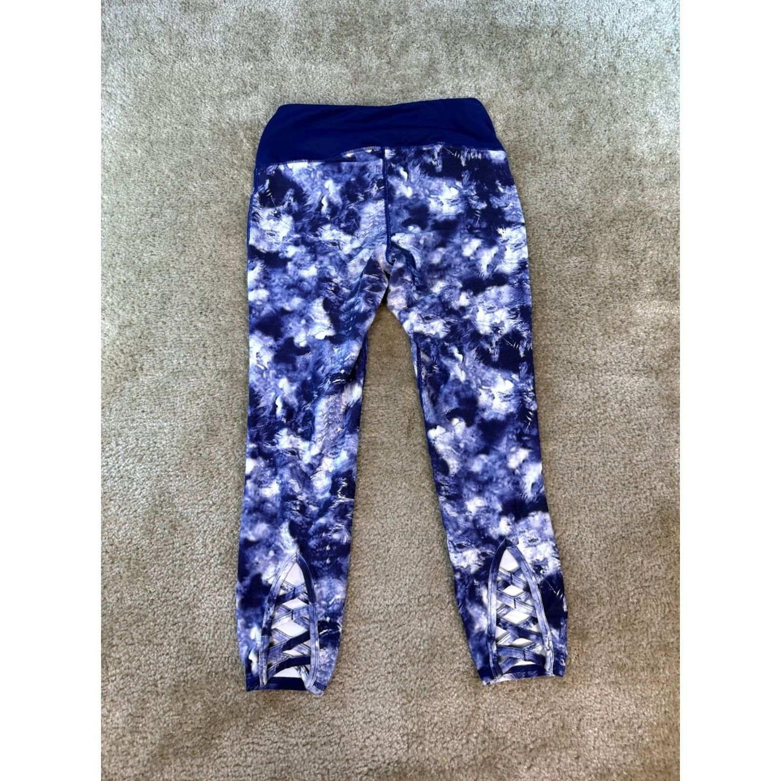 Torrid Torrid Active Leggings Women’s Blue Ankle 00 Size 24" / US 00 / IT 34 - 2 Thumbnail