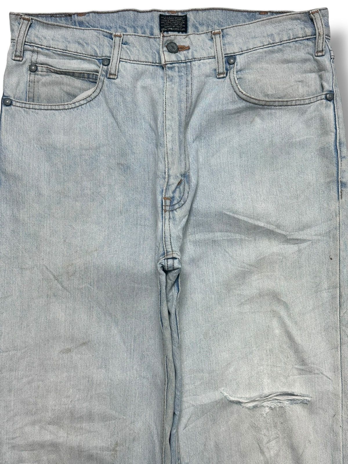 Levi's Levis 1991 Dixhuit Big E Black Tab Straight Leg & BlueWash Size US 34 / EU 50 - 2 Thumbnail