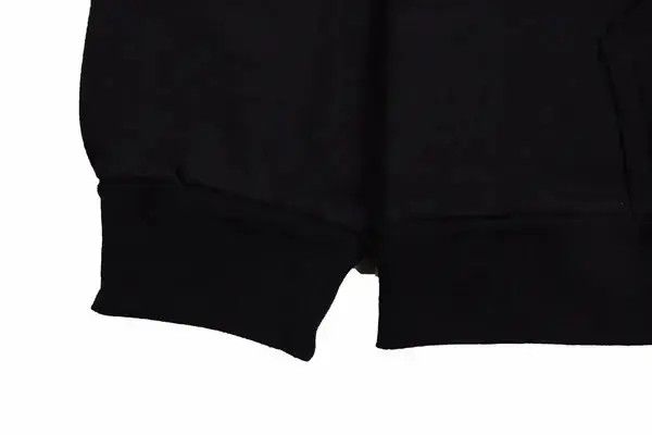 Balenciaga o1bcso1str0924 Layered Sports Hoodie Medium in Black/White Size US XXS / EU 40 - 6 Thumbnail