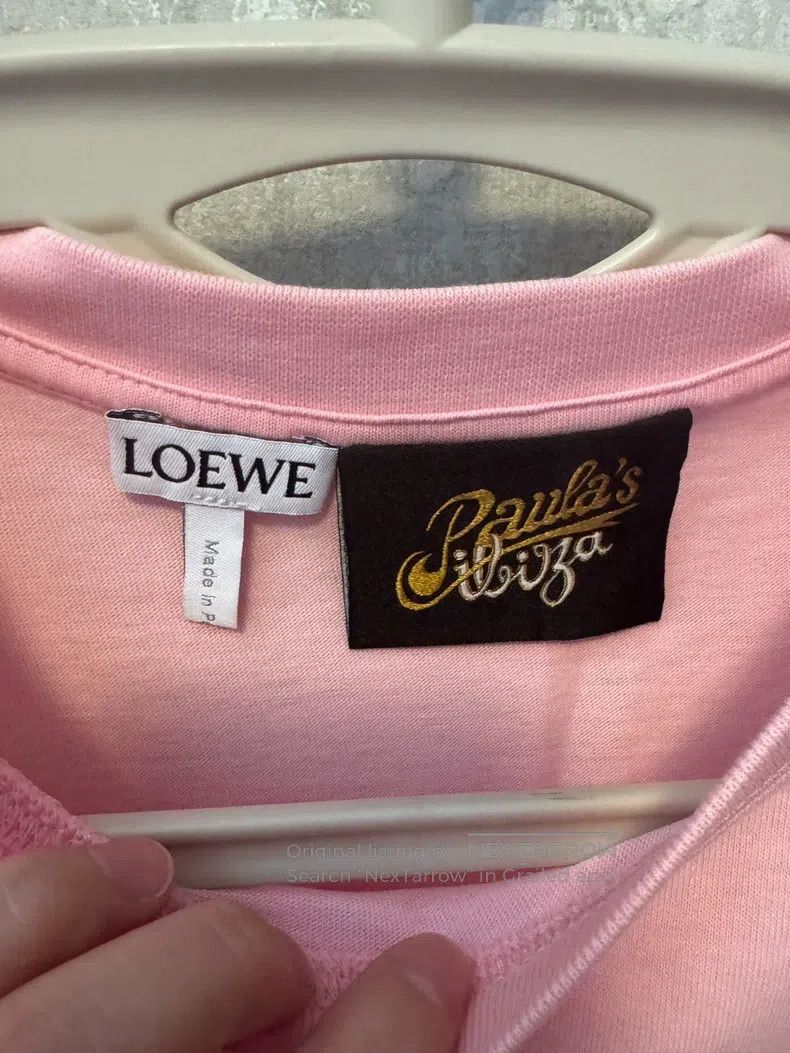 Loewe Loewe Pink Short Sleeve T-Shirt Size S / US 4 / IT 40 - 3 Thumbnail