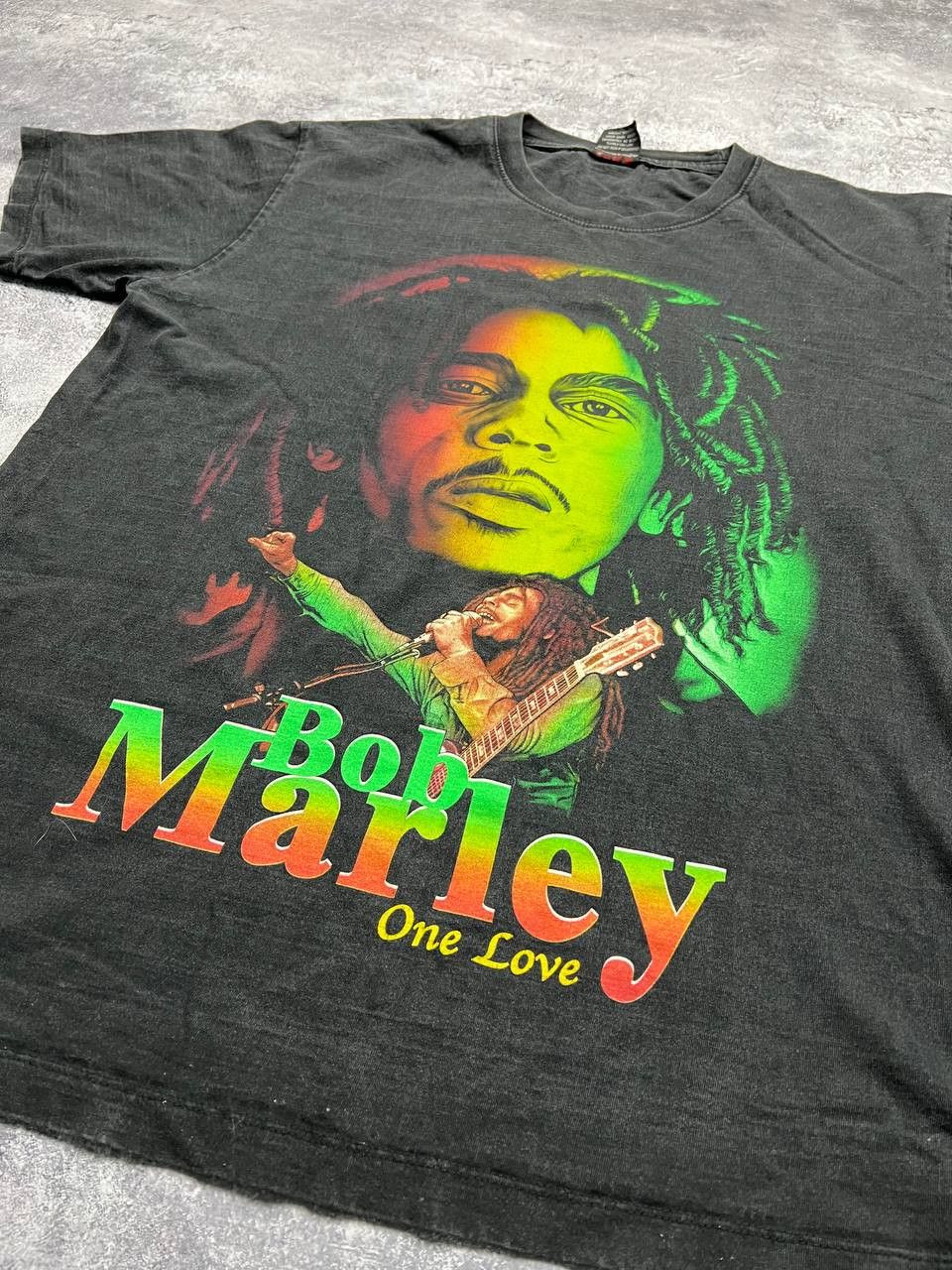Bob Marley Vintage Bob Marley Rock One Love Reggae Rap T-Shirt Size US XL / EU 56 / 4 - 4 Thumbnail