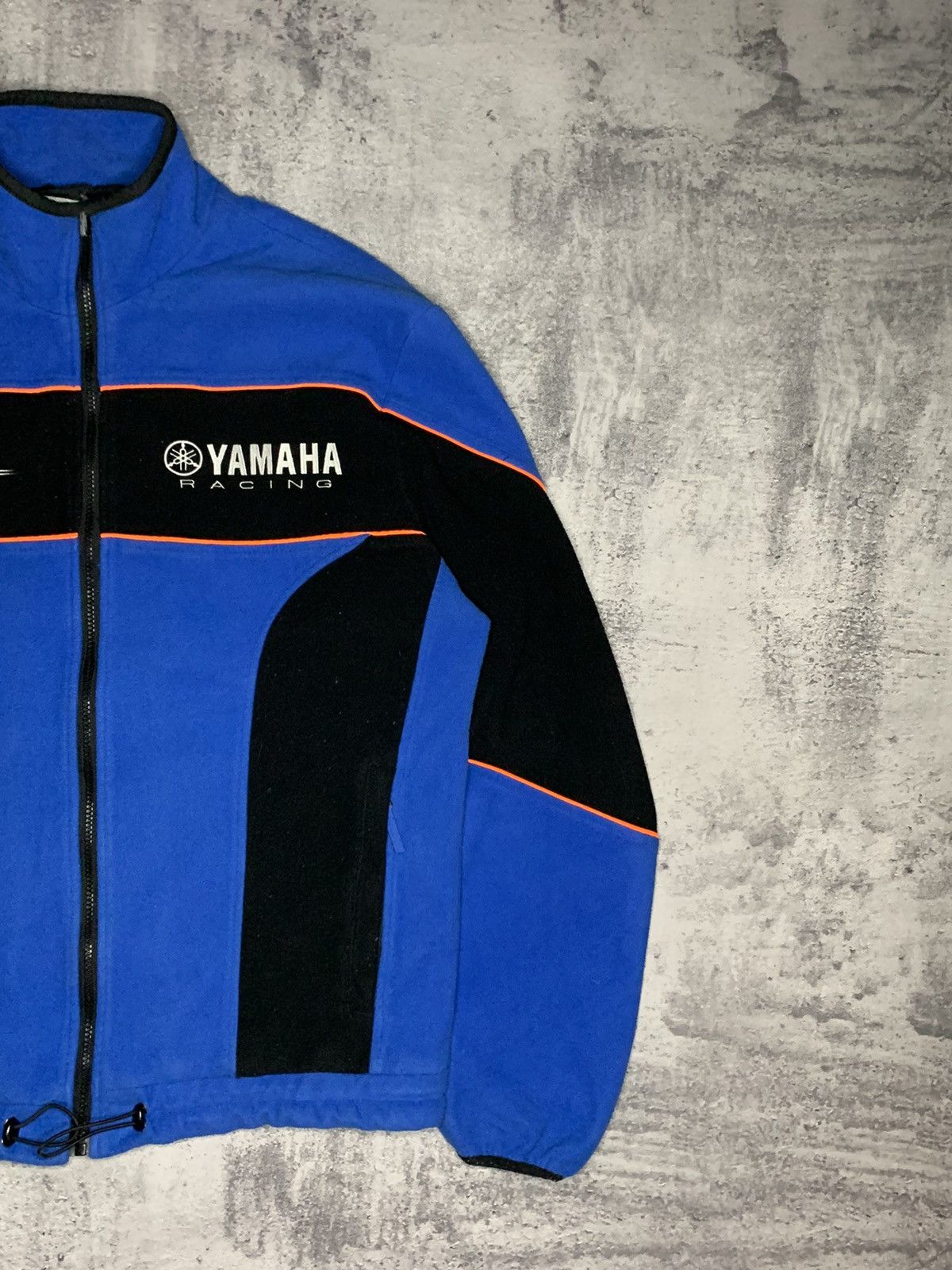 Vintage × Yamaha Vintage Yamaha Fleece Zip Hoodie Y2K USA Size US L / EU 52-54 / 3 - 7 Thumbnail