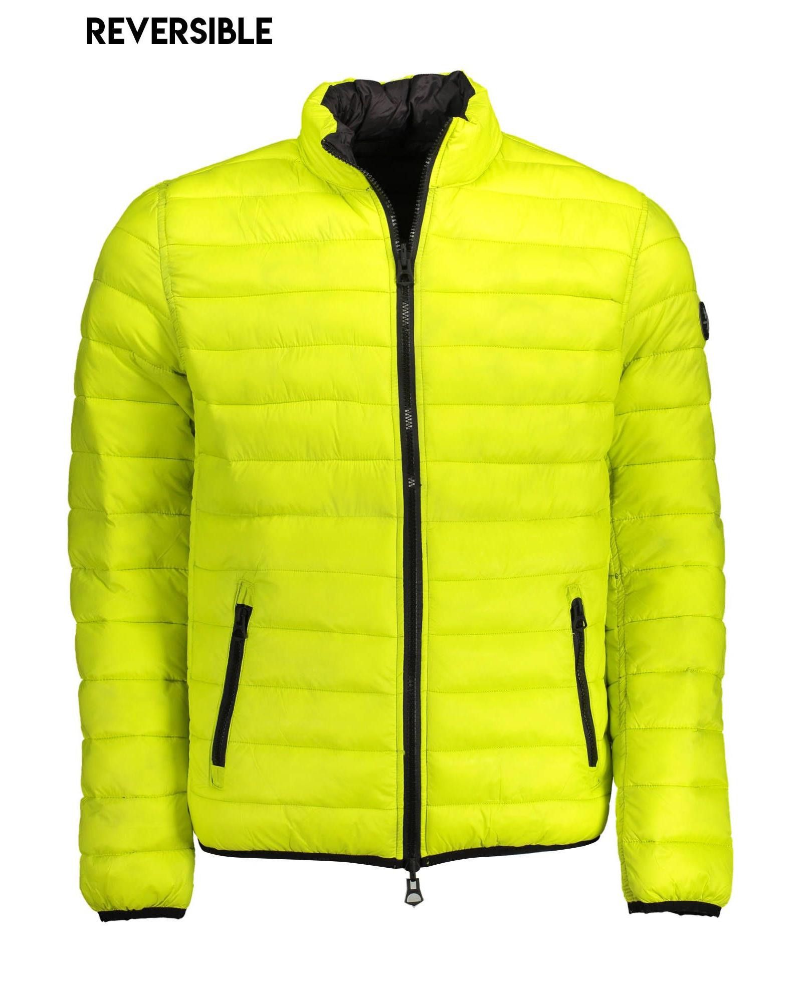 image of U S Polo Assn Nylon Jacket in Yellow, Men's (Size 2XL)