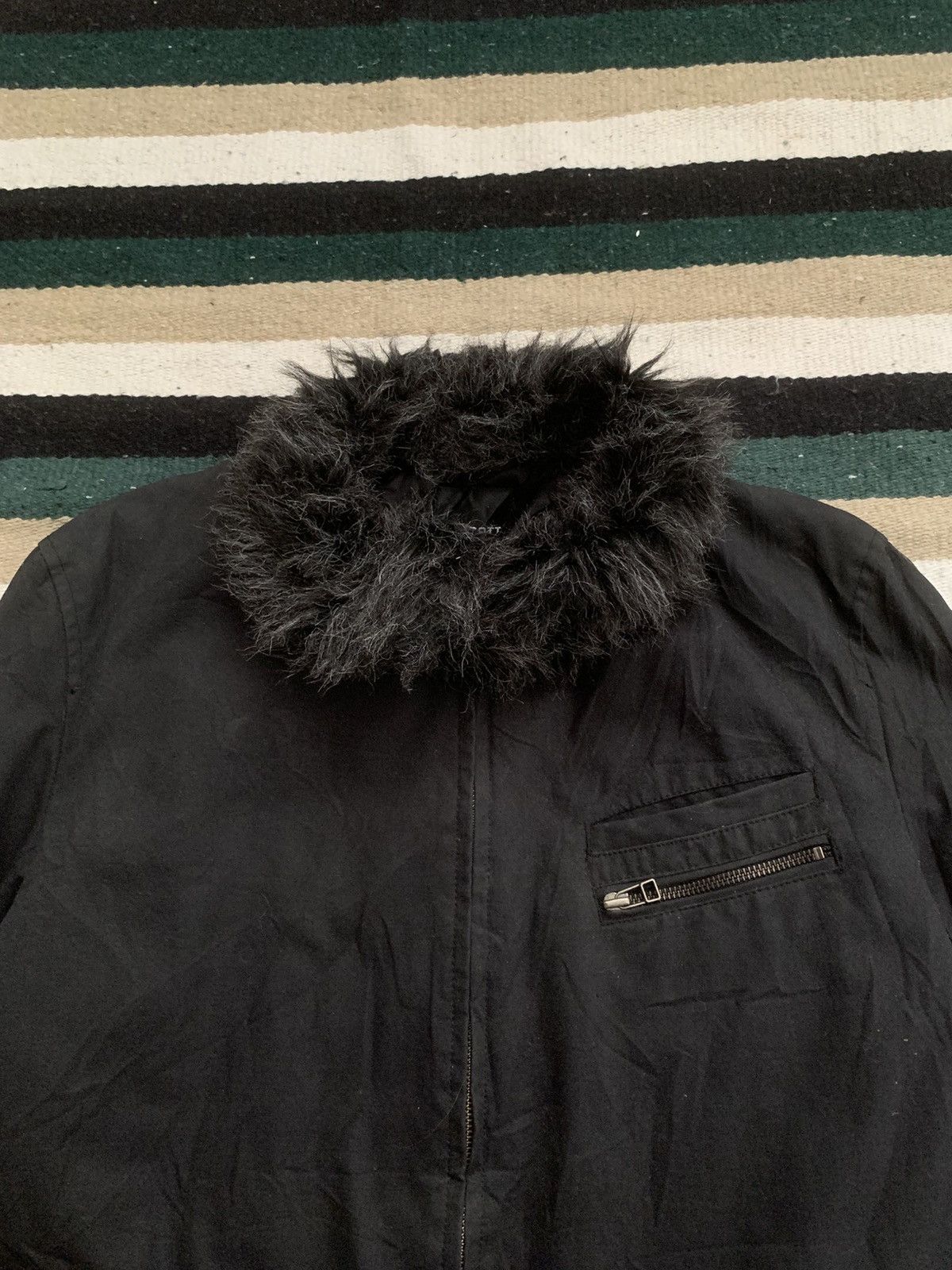 If Six Was Nine Boycott Tornado mart Style riders fur jacket Size US L / EU 52-54 / 3 - 12 Thumbnail