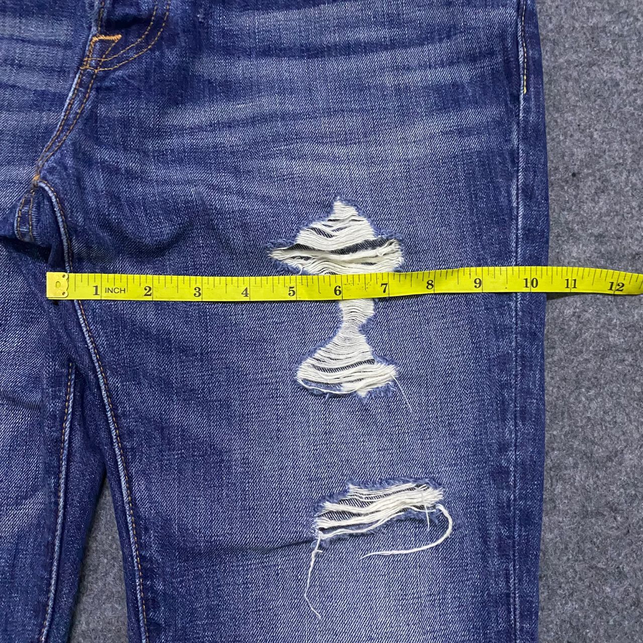 Abercrombie & Fitch 💥Best Offer💥Vintage Abercrombie & Fitch Distressed Denim Size US 31 - 5 Thumbnail