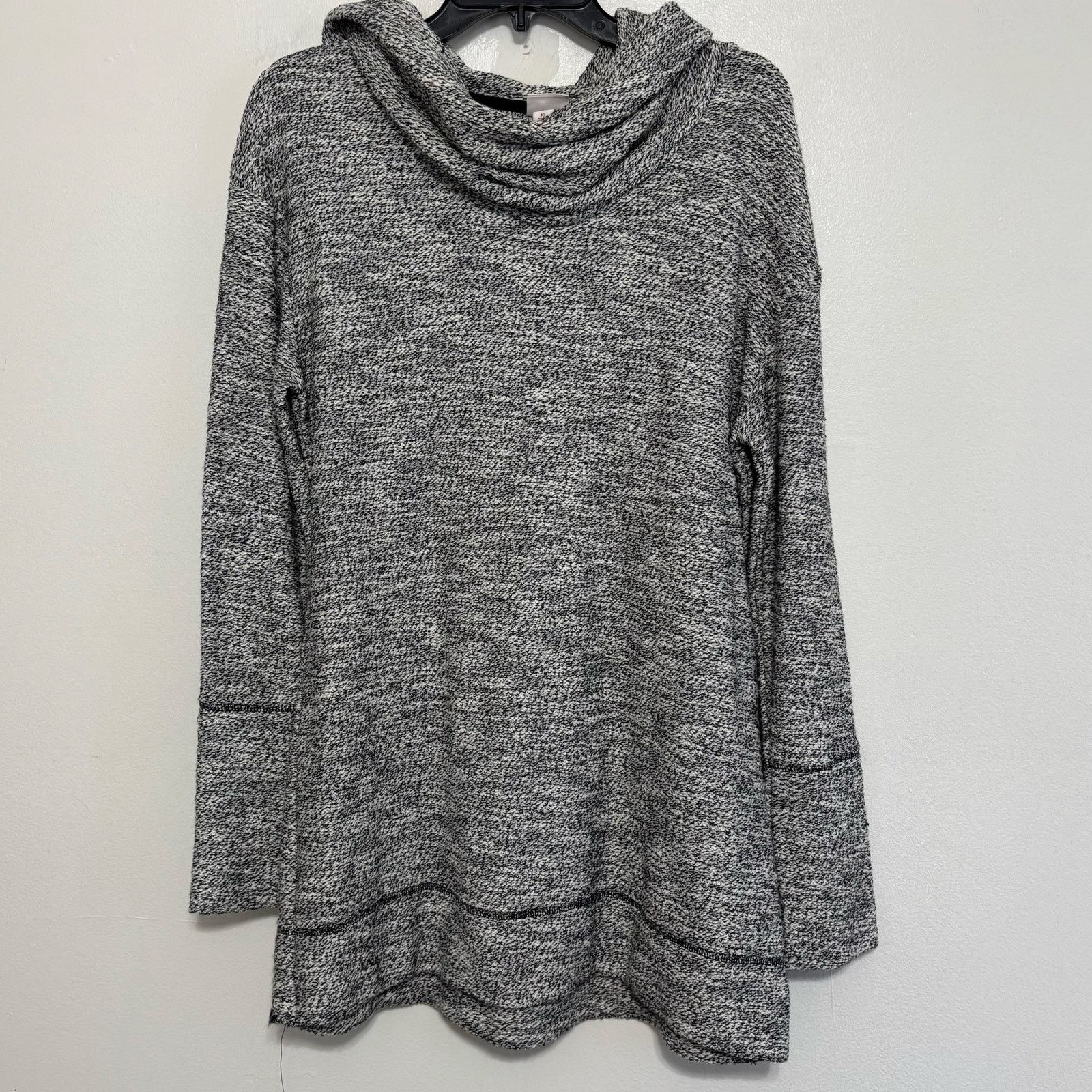 Merona Merona Merle Gray / Asphalt Turtleneck Sweater Size XL Size XL / US 12-14 / IT 48-50 - 1 Thumbnail