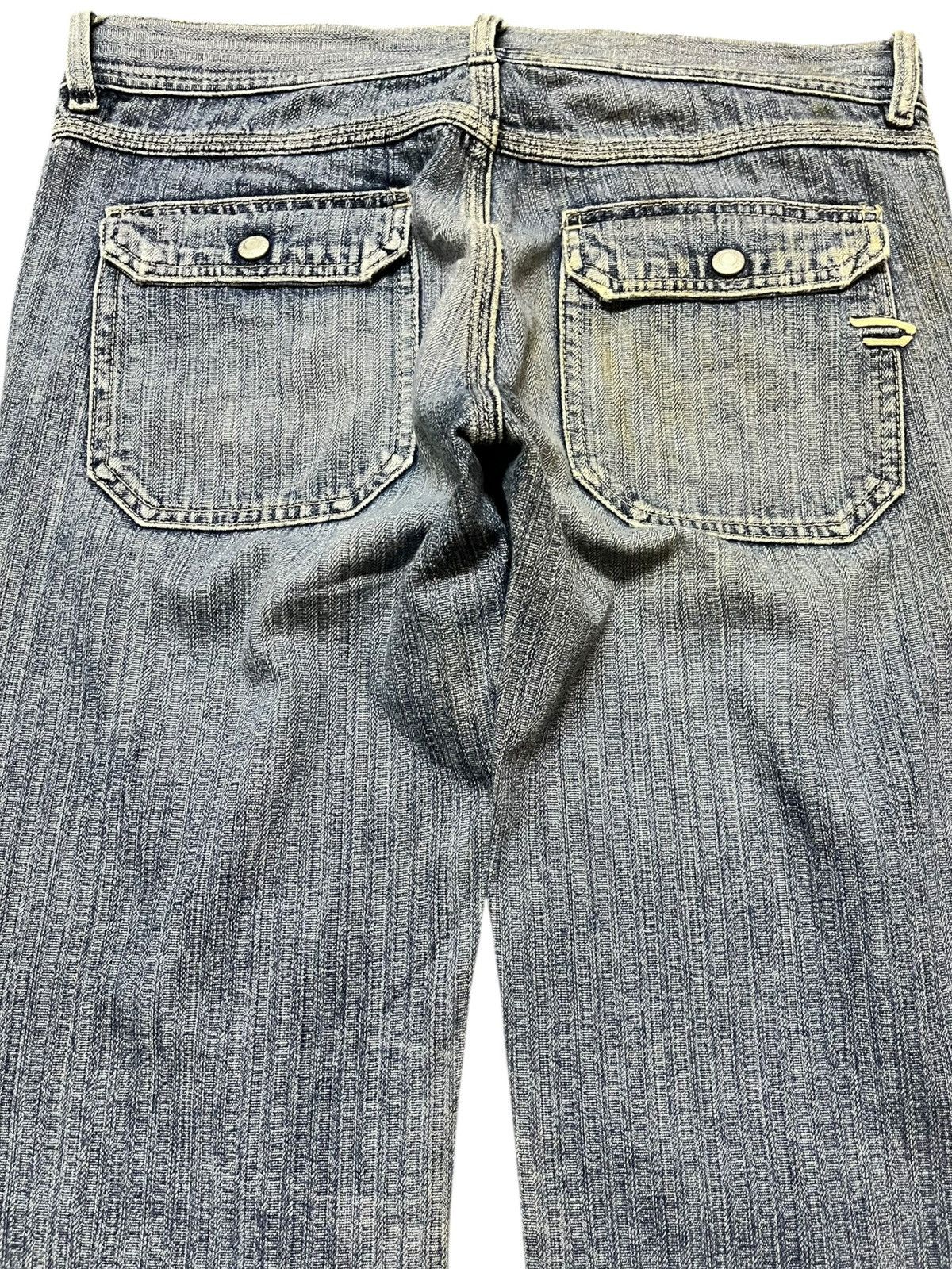 Diesel Vintage Diesel Flare Bootcut Faded Denim Size US 30 / EU 46 - 6 Thumbnail