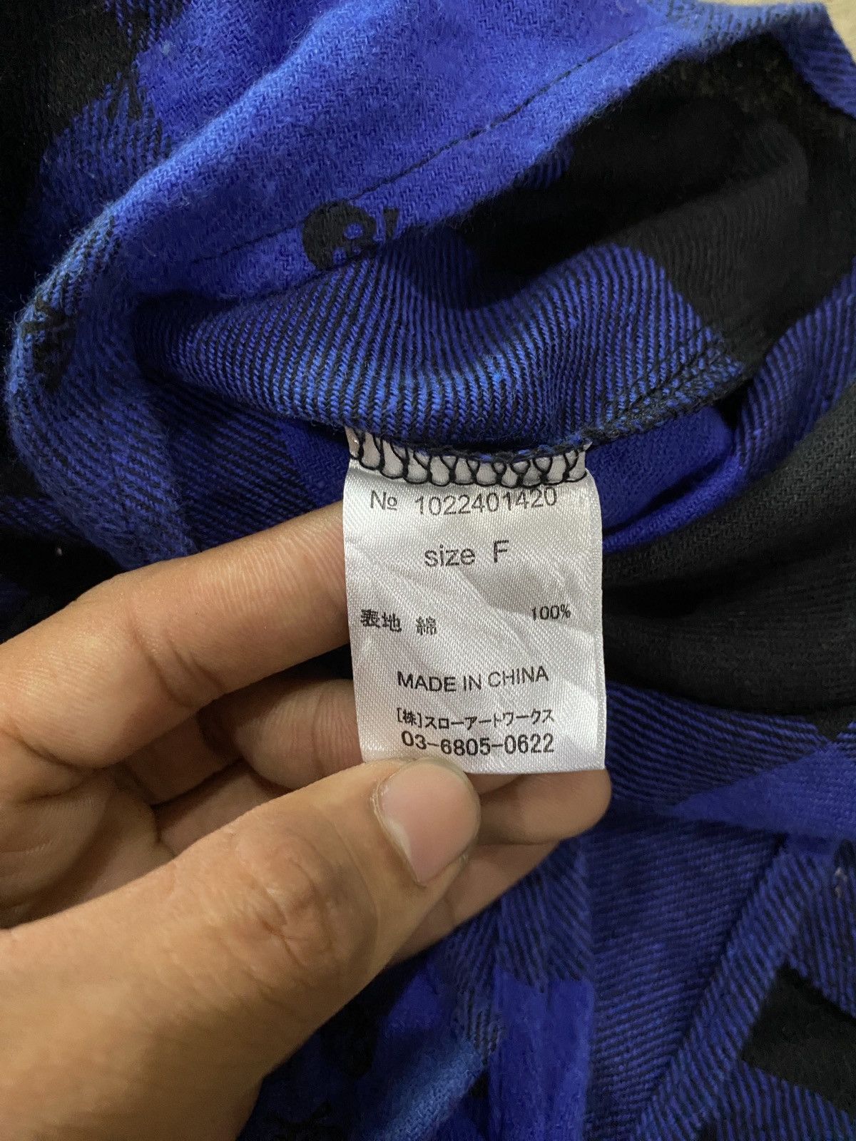 Hysteric Glamour × If Six Was Nine × Japanese Brand Flannel shirt Glad News Size US M / EU 48-50 / 2 - 10 Thumbnail