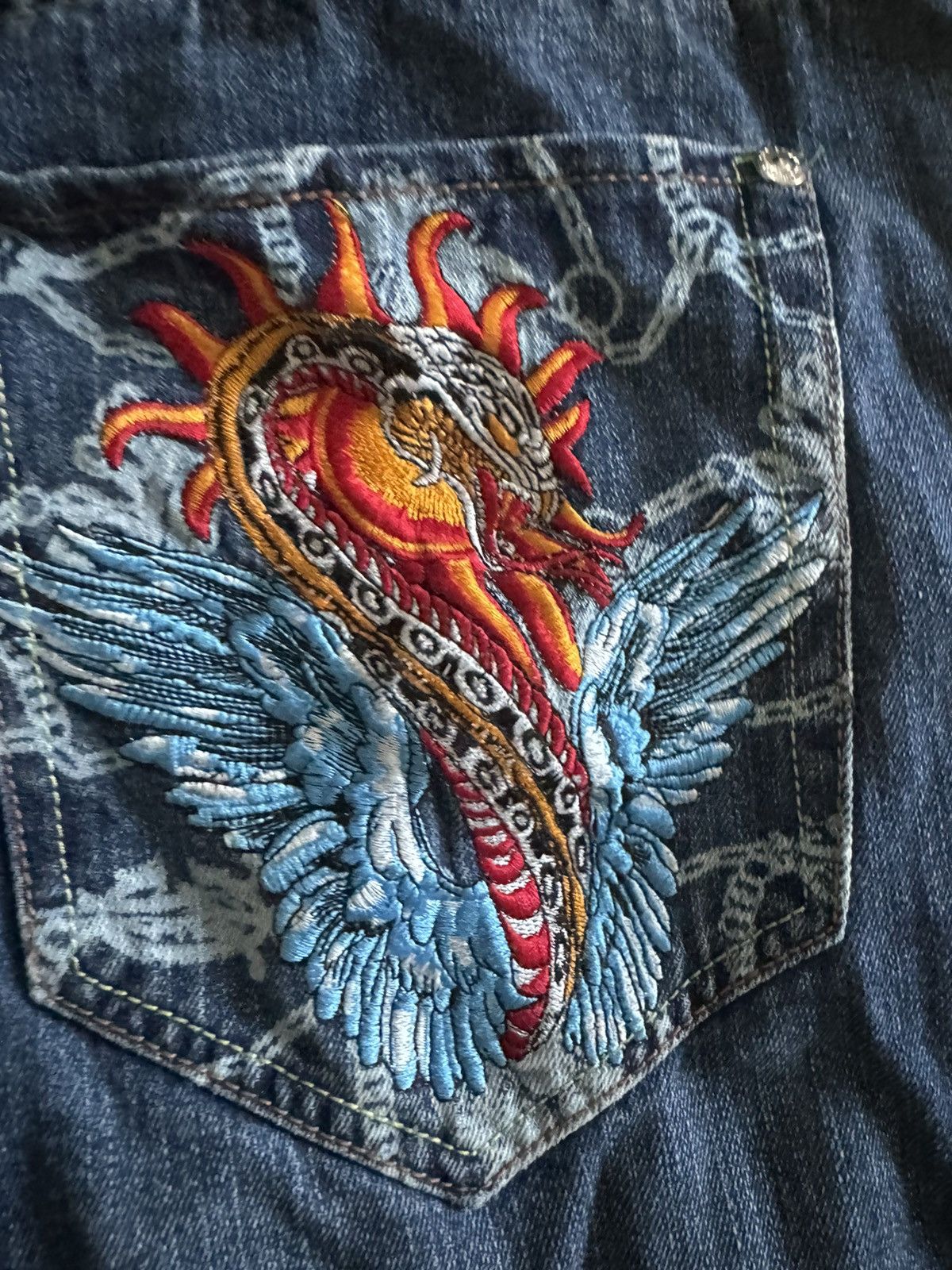 Christian Audigier Rare Vintage Christian Audigier Size US 42 / EU 58 - 2 Thumbnail