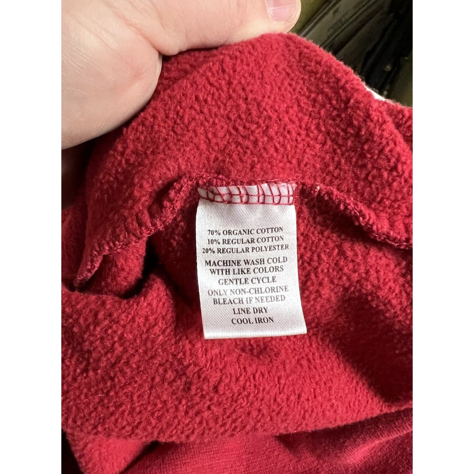 Vintage Howe Caverns Red Small Hoodie Sweatshirt Pullover New York Size US S / EU 44-46 / 1 - 3 Thumbnail