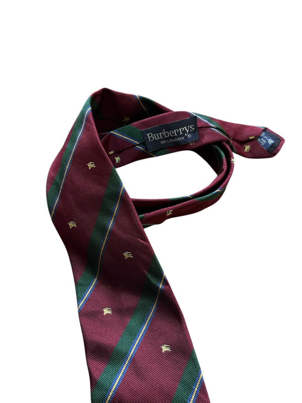 Burberry × Vintage vintage 90s burberrys ties silk Size ONE SIZE - 1 Thumbnail