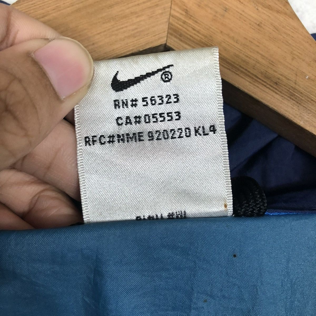 Nike 📌VINTAGE NIKE WINDBREAKER ANORAK JACKET BIG SWOOSH Size US M / EU 48-50 / 2 - 21 Thumbnail