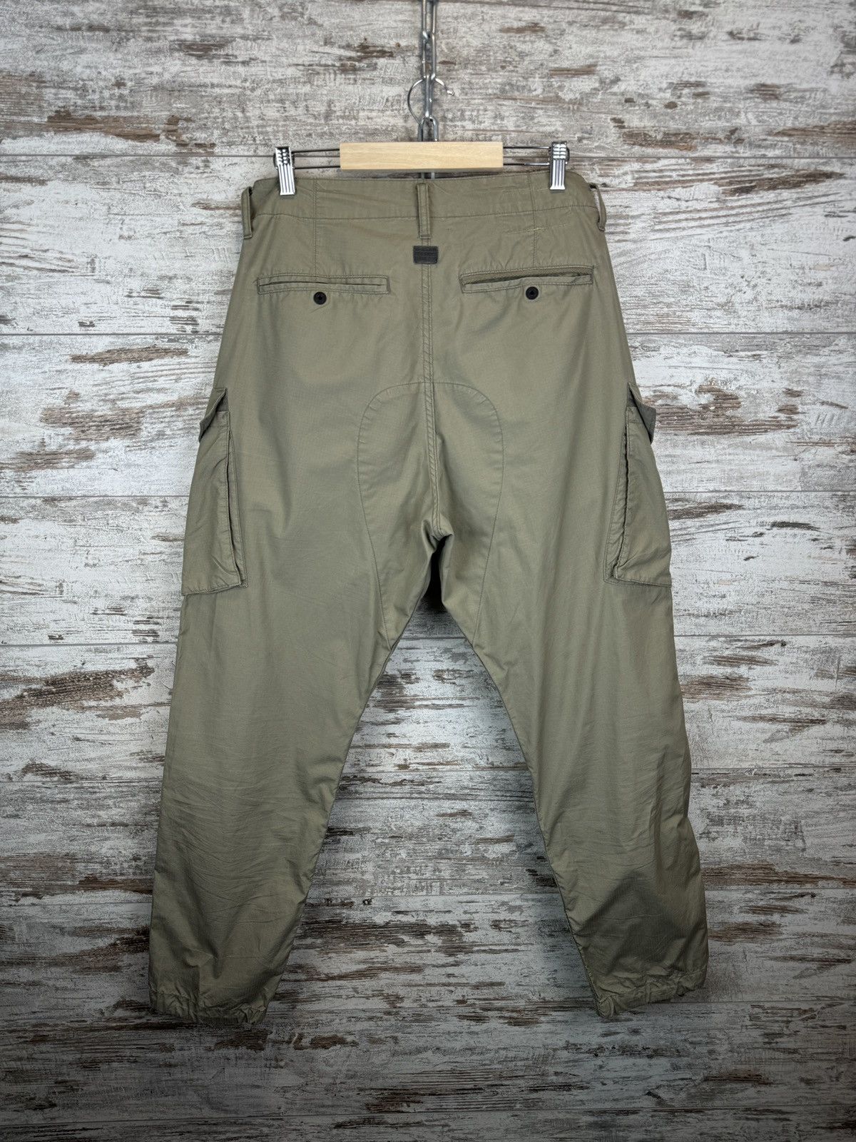 G-Star Mens Vintage G Star Raw cargo pants ROVIC TAPERED jeans Size US 34 / EU 50 - 8 Thumbnail