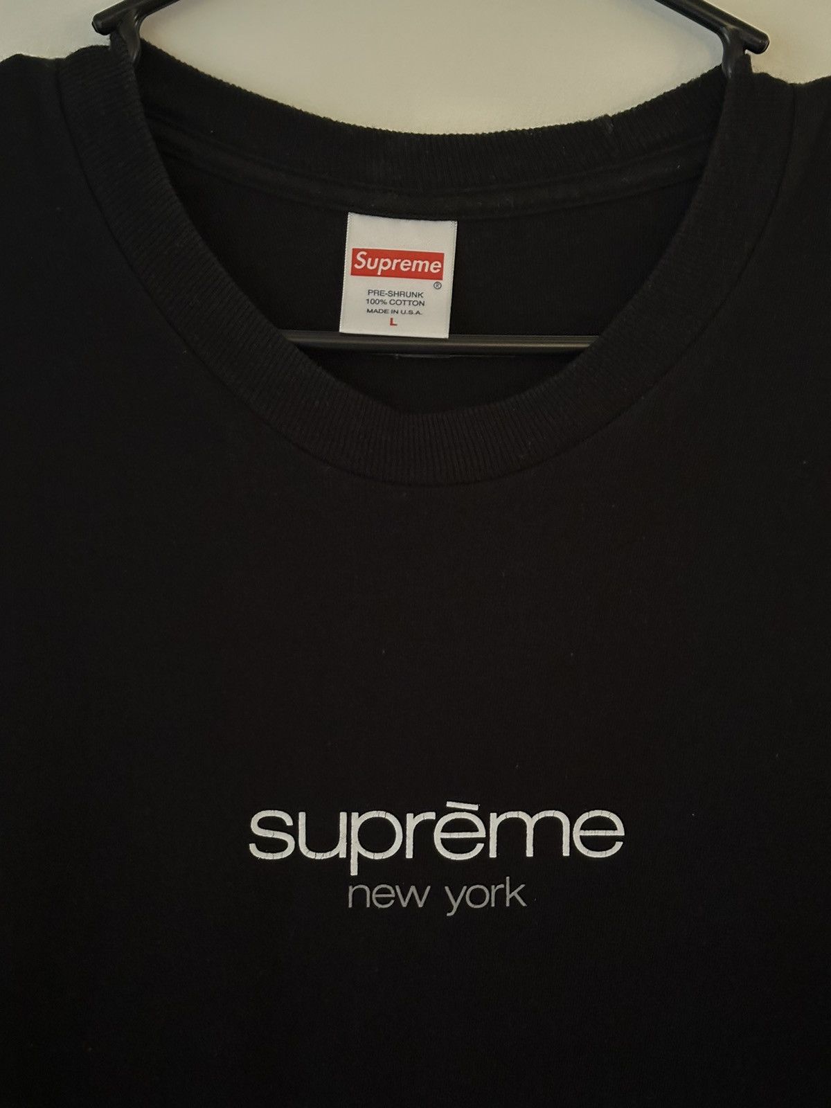 Supreme Supreme Classic Logo Tee Size US L / EU 52-54 / 3 - 2 Thumbnail