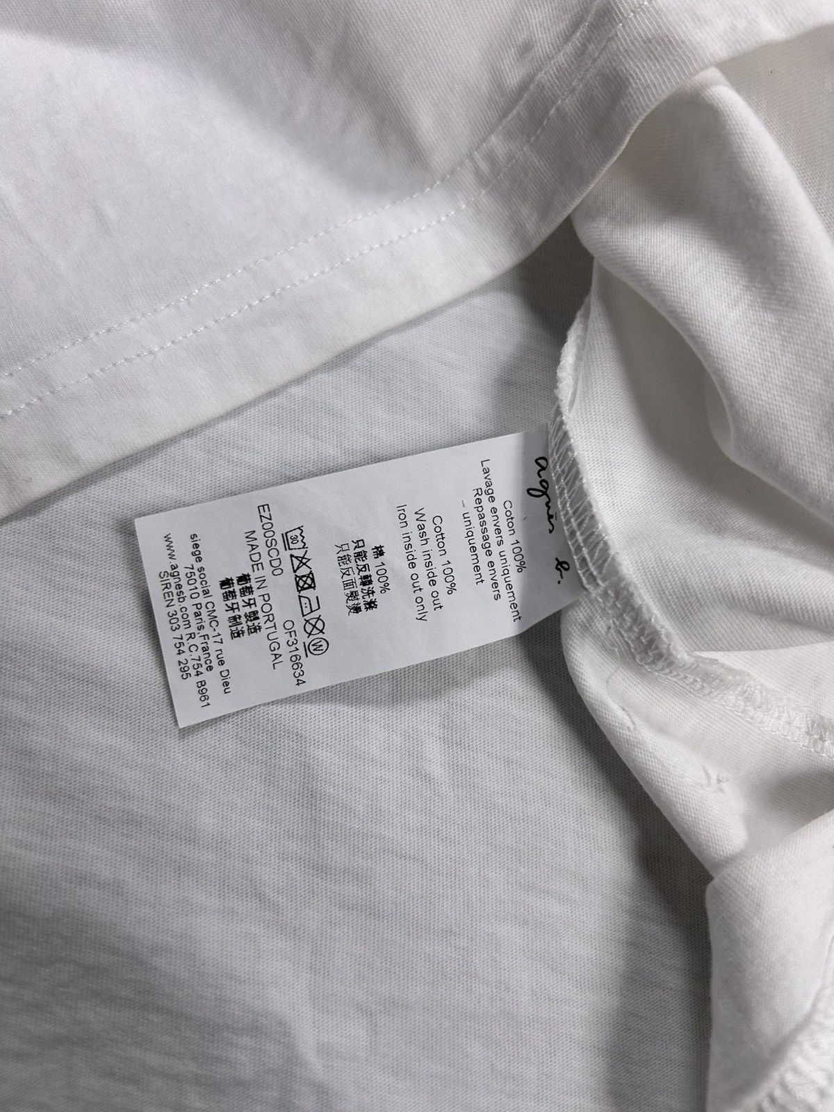 agnes b. Agnes b Graphic T shirt Size US L / EU 52-54 / 3 - 6 Thumbnail