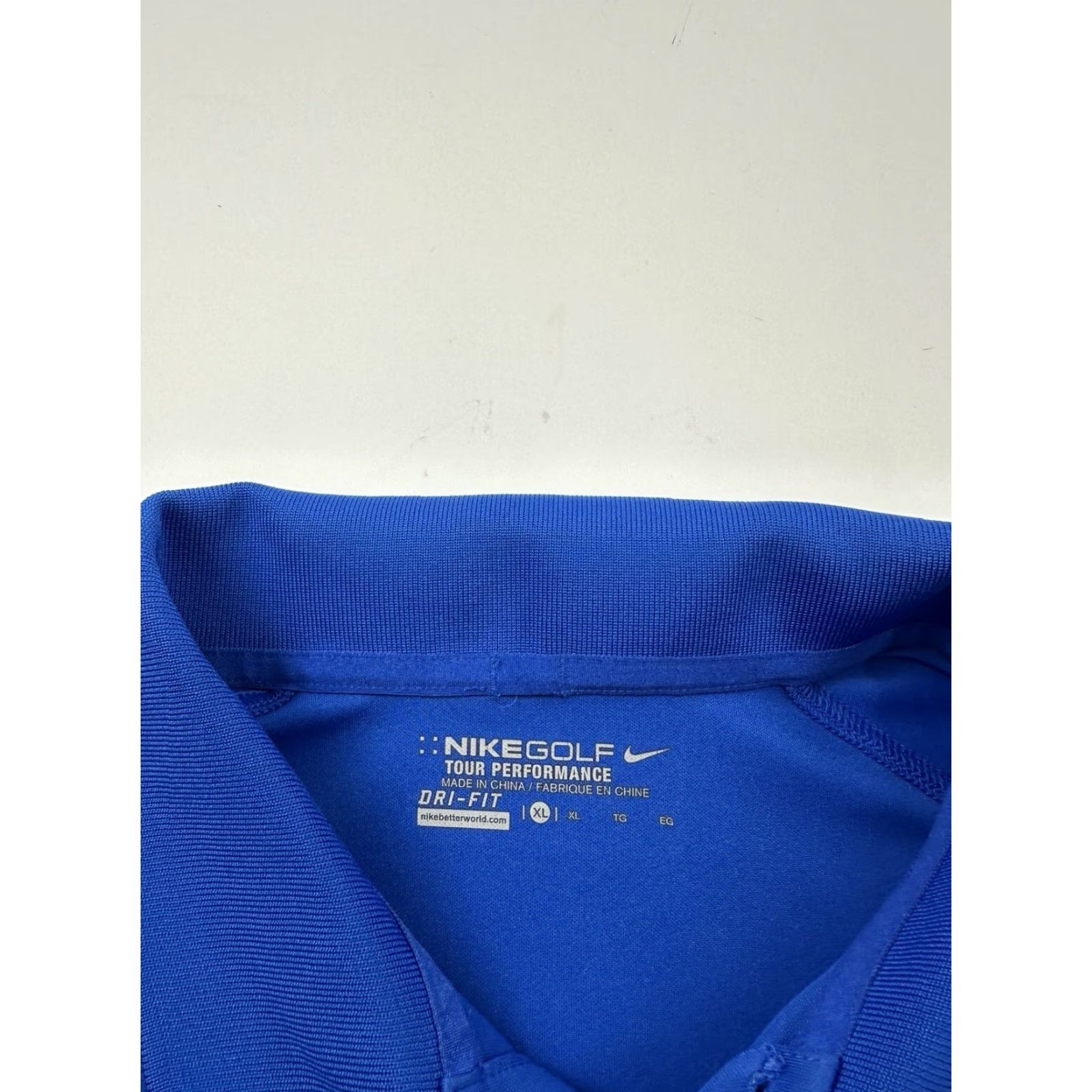 Nike Nike Polo Shirt Mens XL Blue Dri-Fit Golf Tualatin Country Club Tour Countries Shirt Size US XL / EU 56 / 4 - 4 Thumbnail