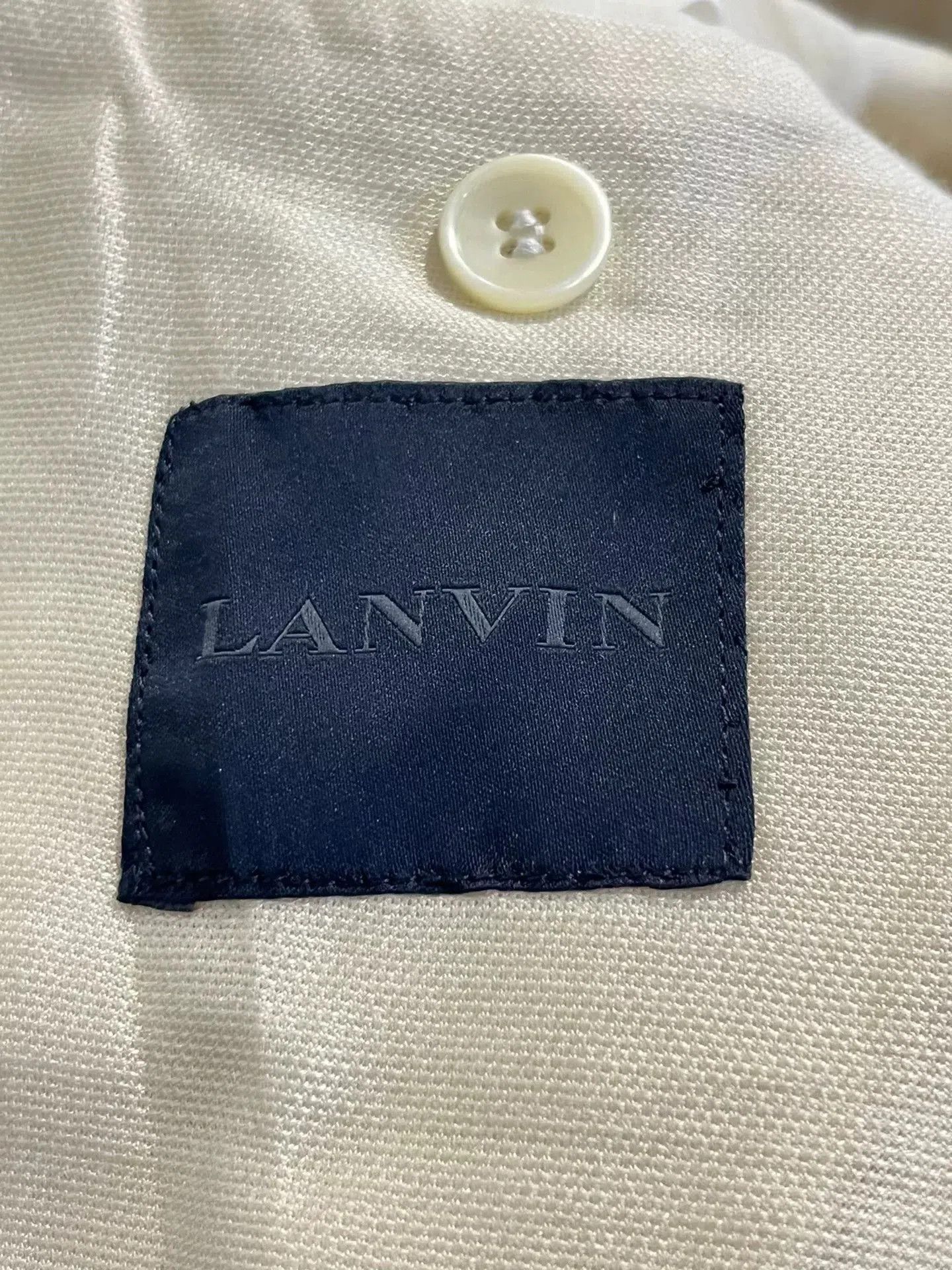 Lanvin Lanvin Men's Silk Suit. Size US S / EU 44-46 / 1 - 2 Thumbnail