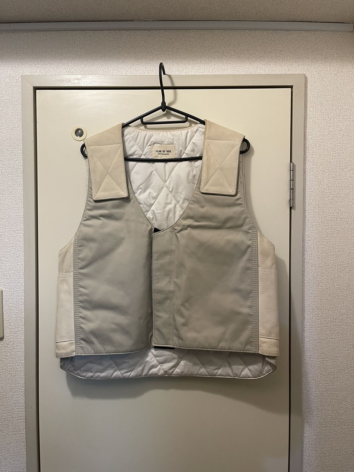 FEAR OF GOD ウールベスト　6th sixth VEST ジャケット Fear of God Fear Of God 6th Collection Nubuck Trucker Jacket XS