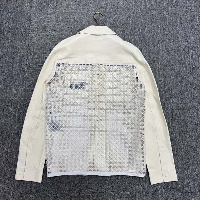 Dior Dior Hollow Lambskin Leather Jacket-2505 Size US L / EU 52-54 / 3 - 2 Thumbnail