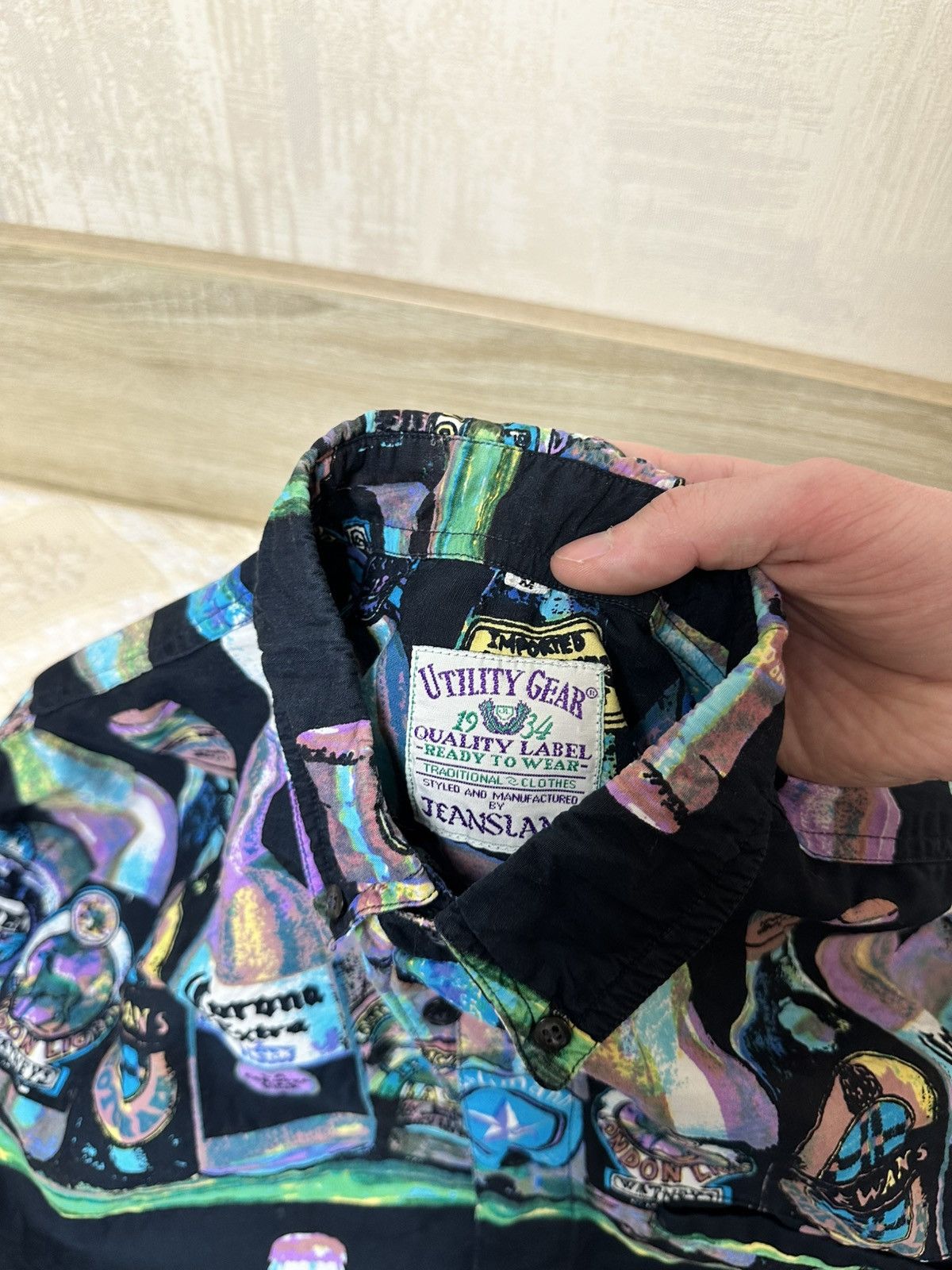 Mambo 🔥 Corona Extra Beer Big Art Button Up Shirt Guinness Versace Size US M / EU 48-50 / 2 - 5 Thumbnail