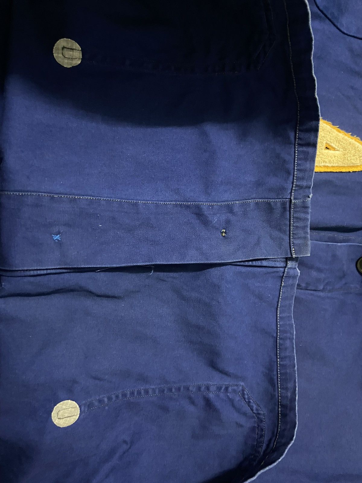 Vintage Vintage 1970s French Work Jacket ‘A’ Patch Multi Pocket Size US L / EU 52-54 / 3 - 15 Thumbnail