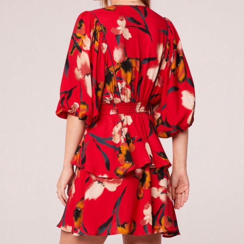Other NWT Band of the Free Dolly Floral Puff Sleeve Dress Sz. S Size S / US 4 / IT 40 - 7 Thumbnail