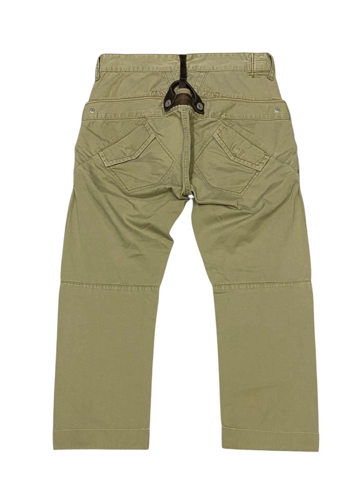 Marithe + Francois Girbaud Marithe Francois Girbaud Double Waist Cropped Pants Size US 30 / EU 46 - 3 Thumbnail