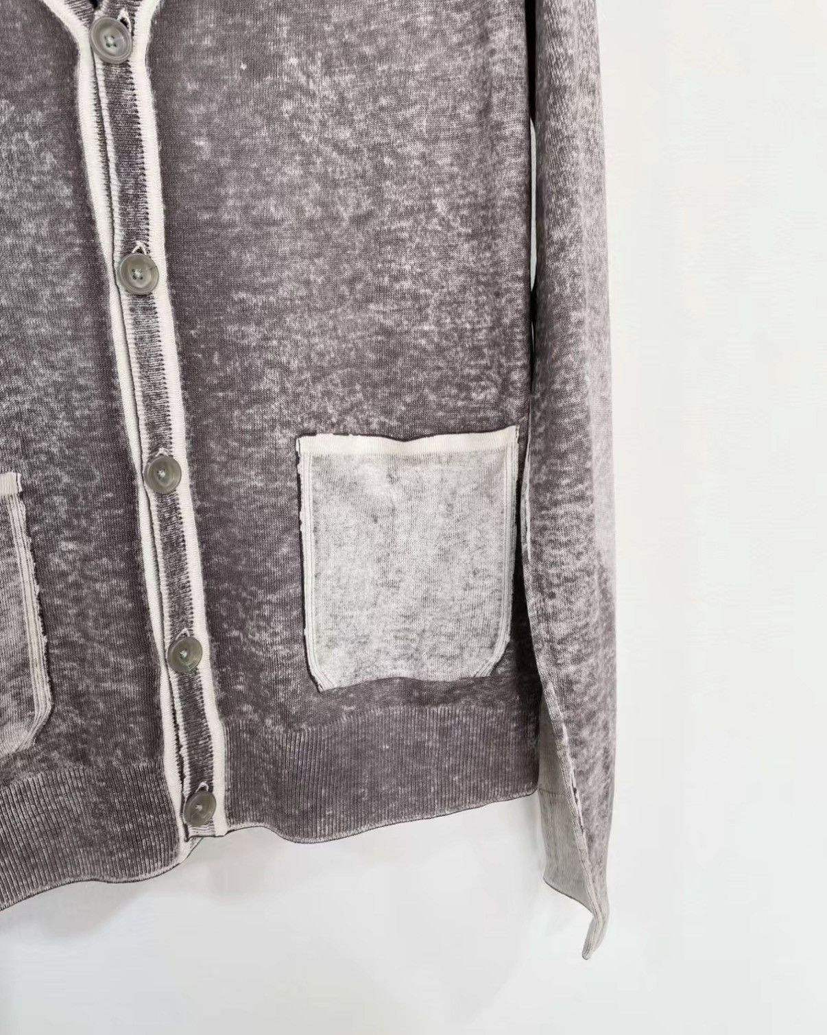 Z Zegna ZEGNA Silk & Cashmere Knit Cardigan J30 Size US L / EU 52-54 / 3 - 3 Thumbnail