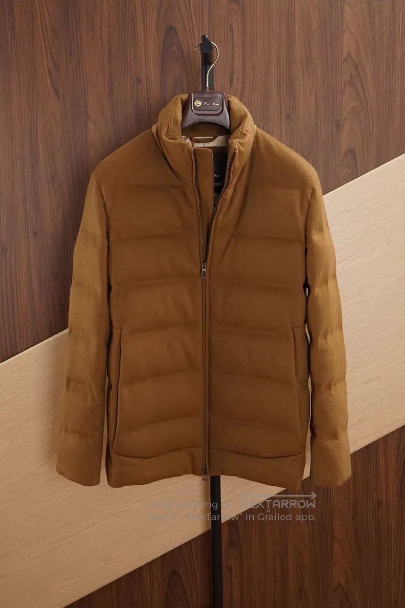 Loro Piana Loro Piana Men's Down Jacket Autumn and Winter Outerwear Size US S / EU 44-46 / 1 - 1 Thumbnail