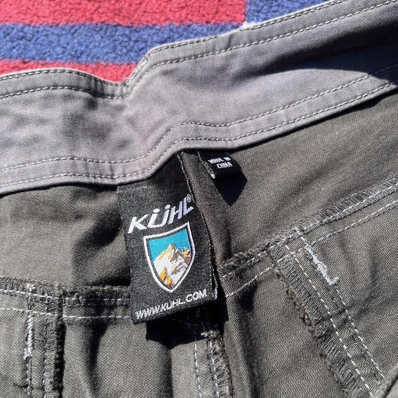 Kuhl Kühl straight leg outdoor grey hiking pants 10 reg Size 32" / US 10 / IT 46 - 6 Thumbnail