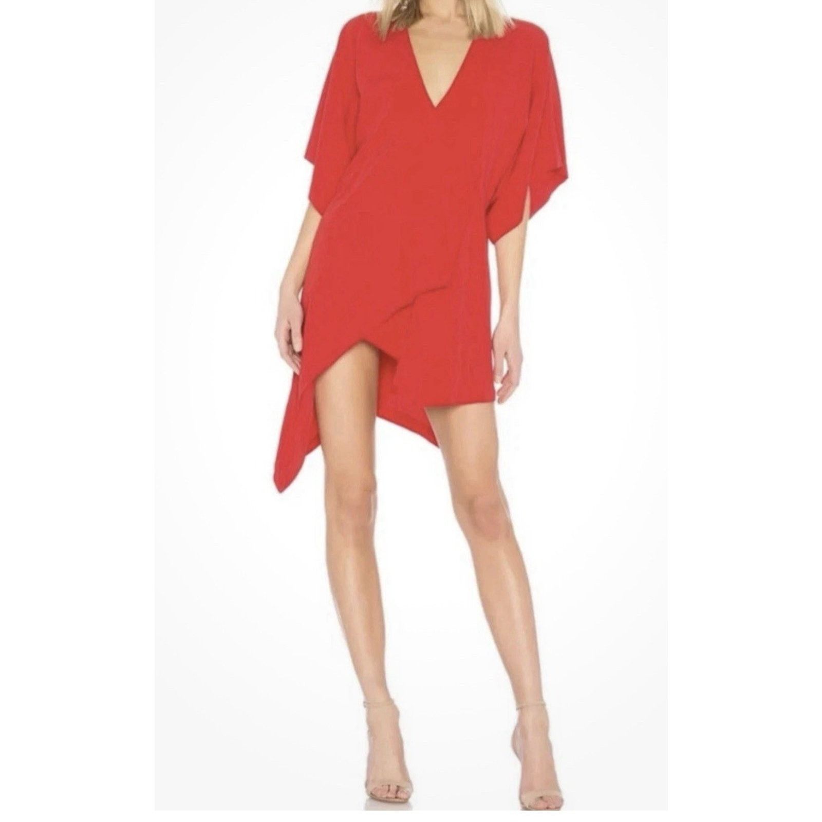 Iro IRO Ekima Red dress Size 42 Size M / US 6-8 / IT 42-44 - 1 Thumbnail