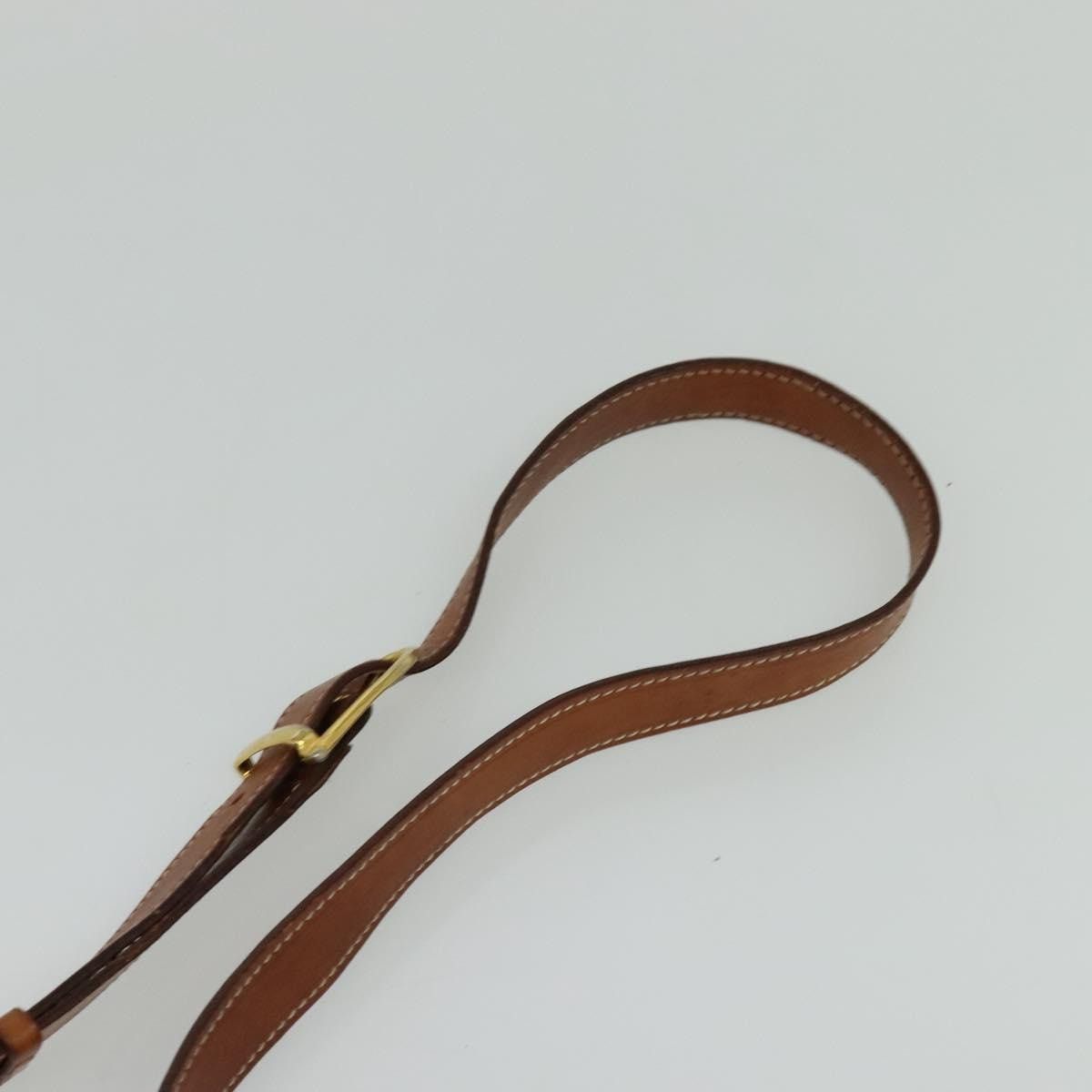 Celine CELINE Macadam Canvas Shoulder Bag Pvc Leather Brown Gold Size ONE SIZE - 8 Thumbnail