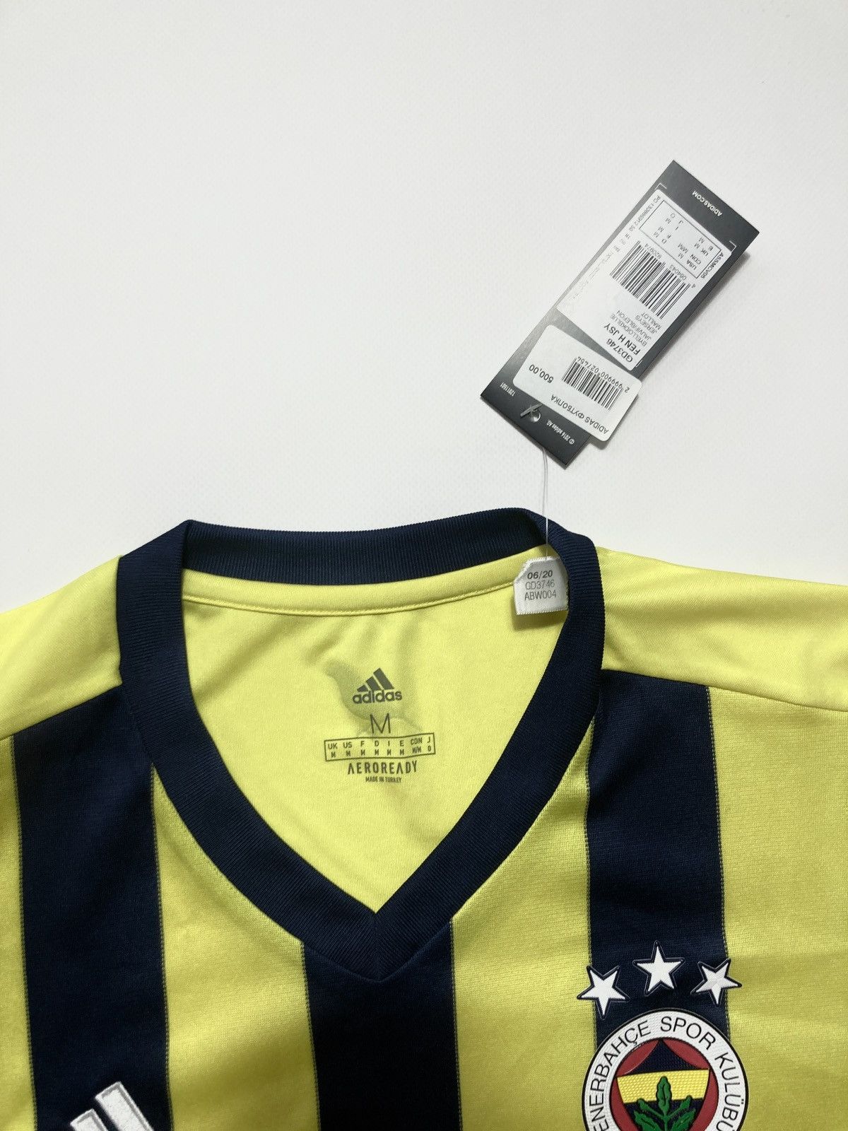 Adidas FENERBAHCE ADIDAS 2020/2021 SOCCER FOOTBALL HOME JERSEY Size US M / EU 48-50 / 2 - 2 Thumbnail