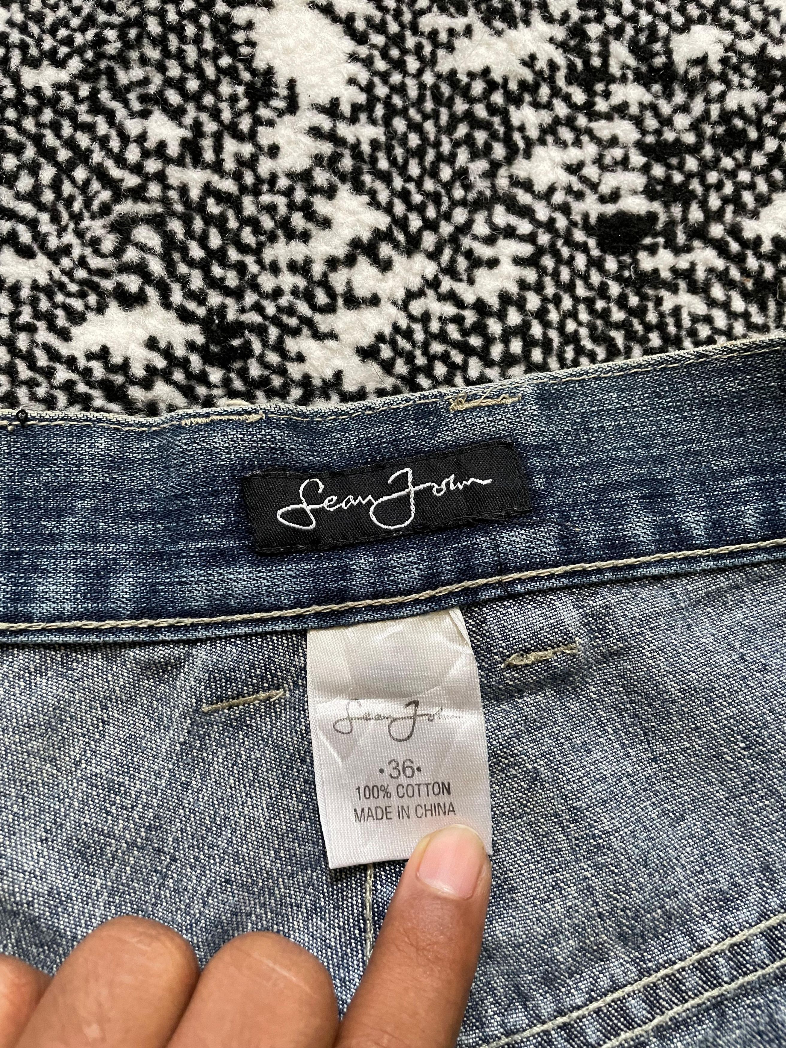 Sean John Sean Jhon Loose-Fit Denim jorts Size US 36 / EU 52 - 6 Thumbnail