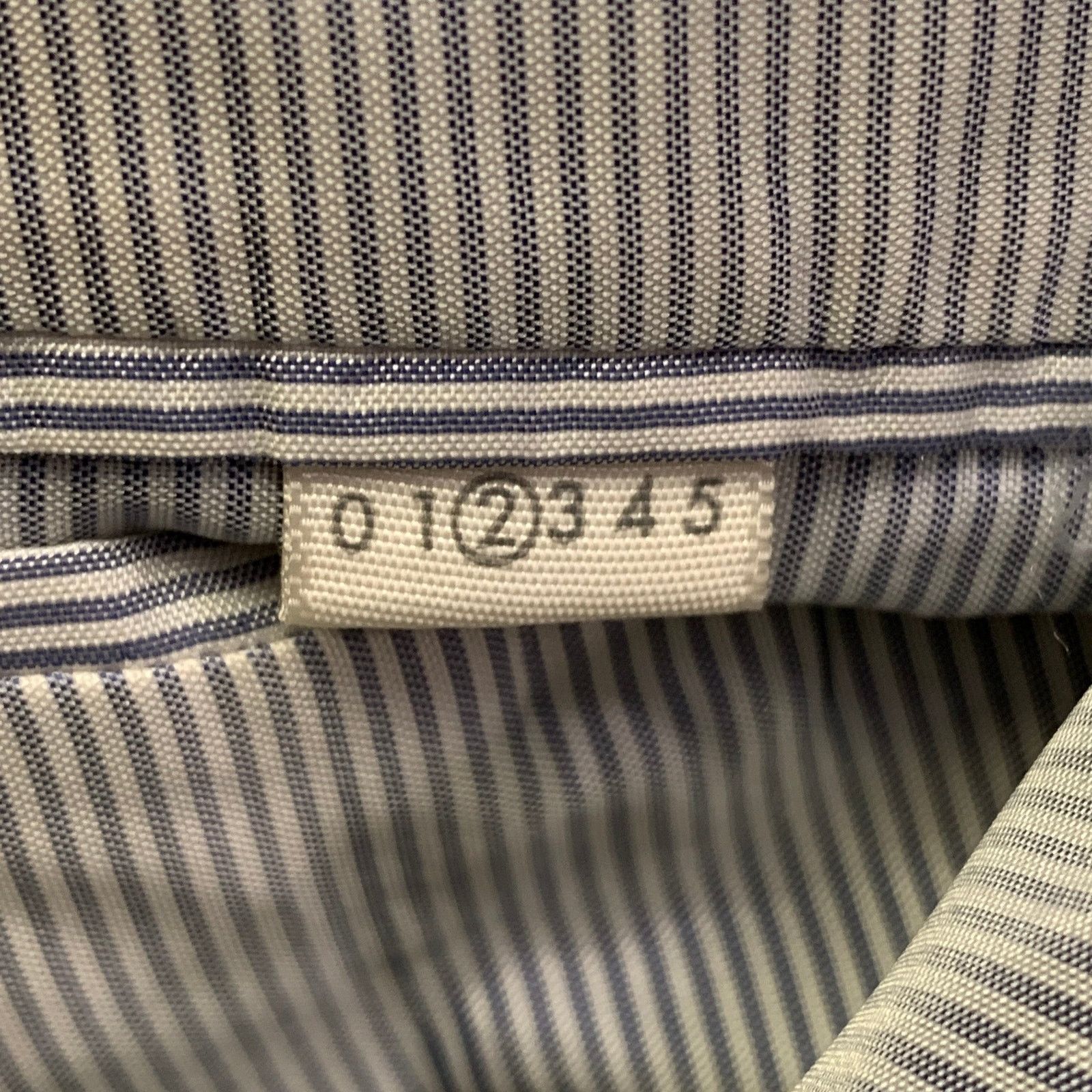 Band Of Outsiders BAND OF OUTSIDERS Size 40 Stripe Wool Notch Lapel Sport Coat Size 40R - 8 Thumbnail