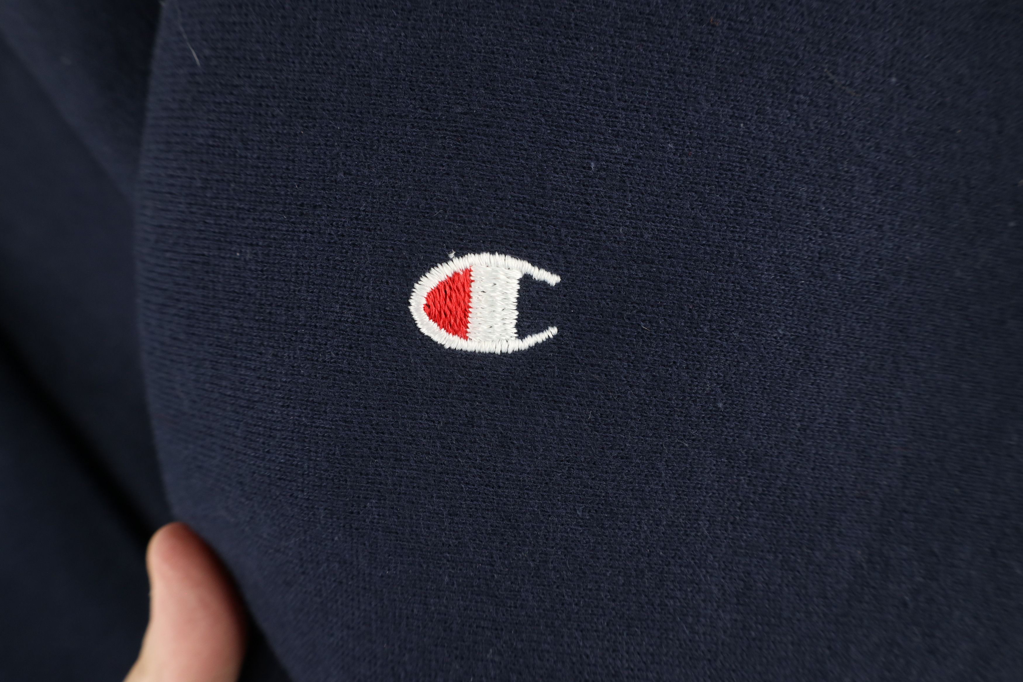 Champion × Vintage Vintage 90s Champion Reverse Weave Sweatshirt Blue USA Size US M / EU 48-50 / 2 - 4 Thumbnail