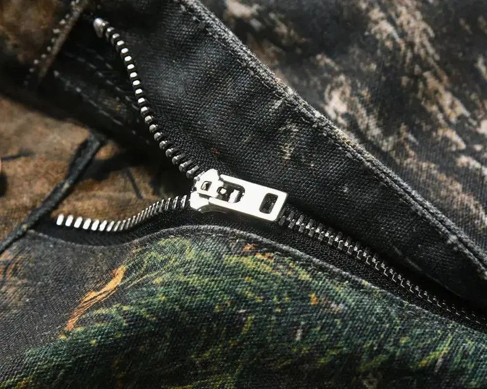 Japanese Brand Y2K Streetwear Camouflage Straight Jean Size US 32 / EU 48 - 5 Thumbnail