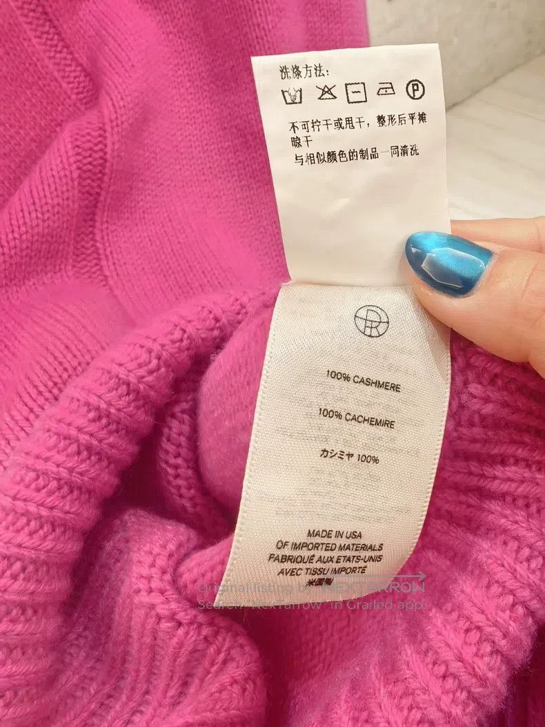 The Row The Row Pure cashmere sweater Size XS / US 0-2 / IT 36-38 - 5 Thumbnail