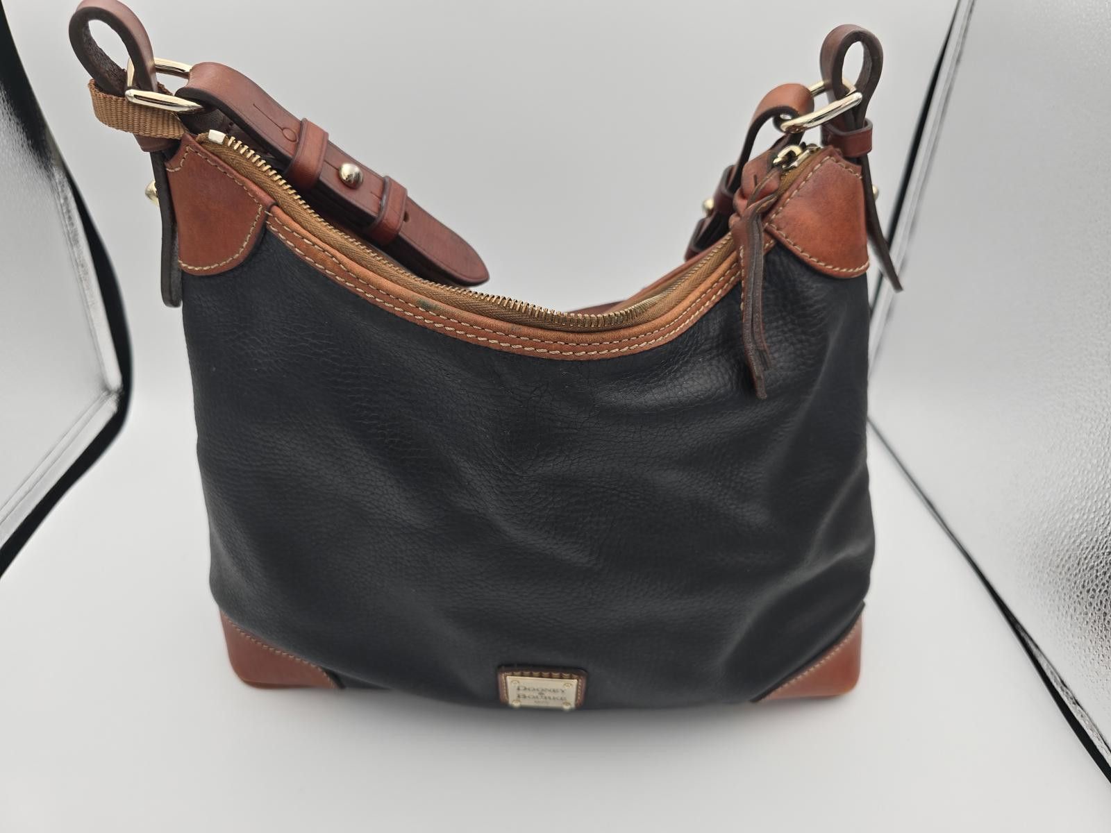 Dooney Bourke Dooney & Bourke Black Hobo And Coin Purse, Women's