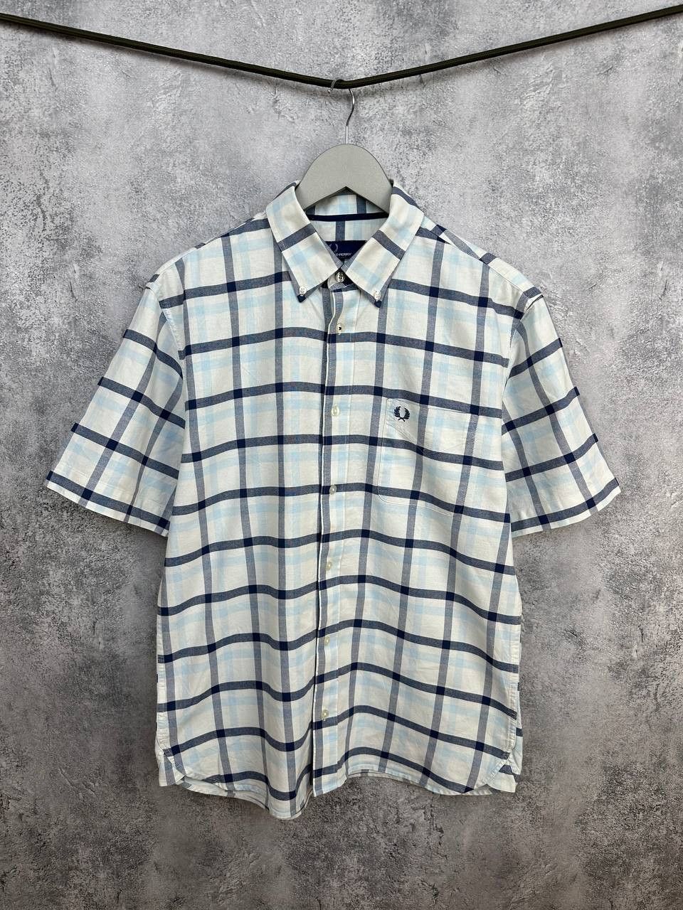 Fred Perry Fred Perry Button Up Shirt Check Vintage SS Hong Kong Size US M / EU 48-50 / 2 - 1 Thumbnail