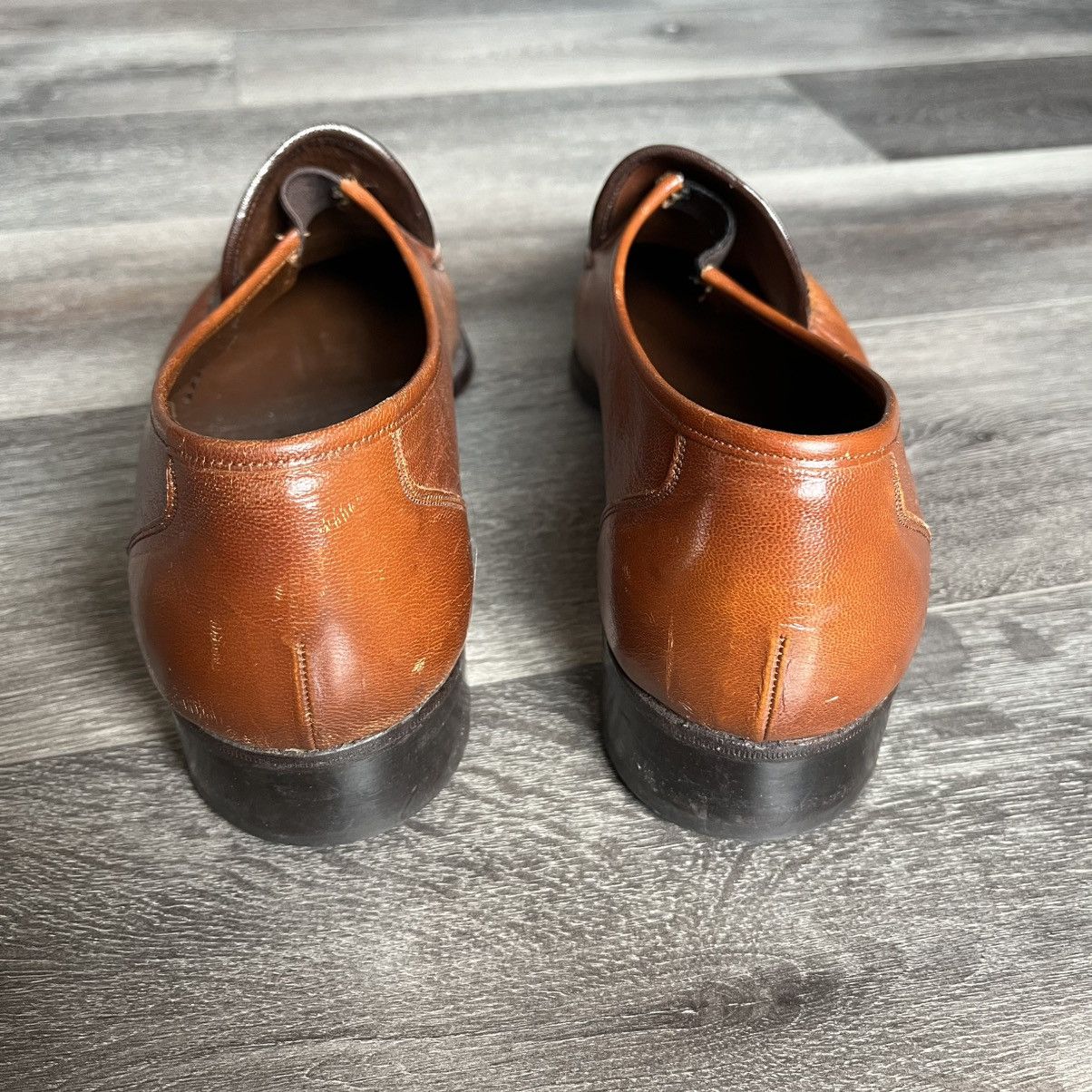 Florsheim Vintage 1990s Florsheim Imperial The Shoe Leather Loafers 12 Size US 12 / EU 45 - 4 Thumbnail