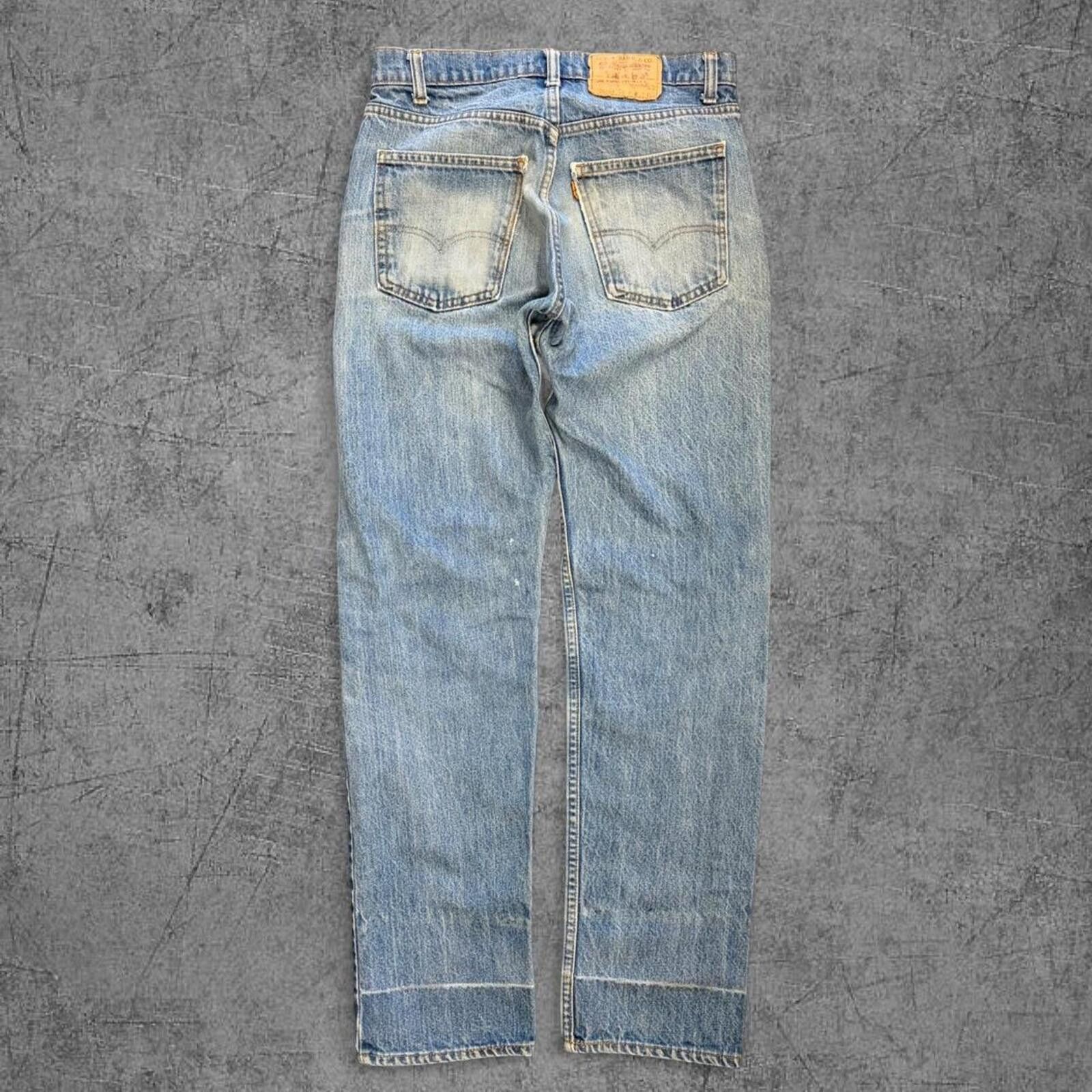 Levi's Vintage 1981 Levi 207 Orange Tabs Size US 32 / EU 48 - 1 Thumbnail