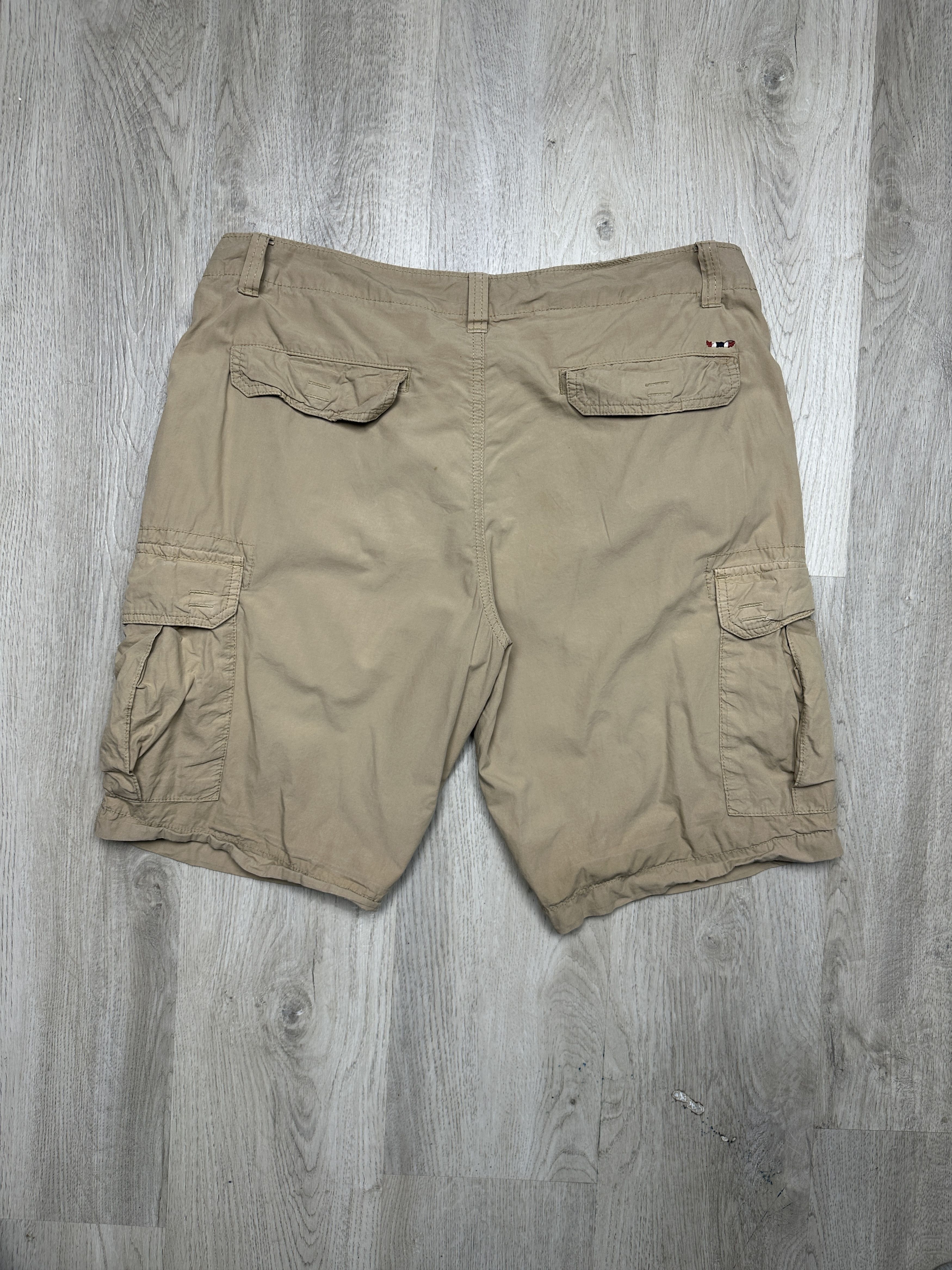 Napapijri × Vintage Napapijri Vintage Mens Cargo Shorts Size US 34 / EU 50 - 9 Thumbnail