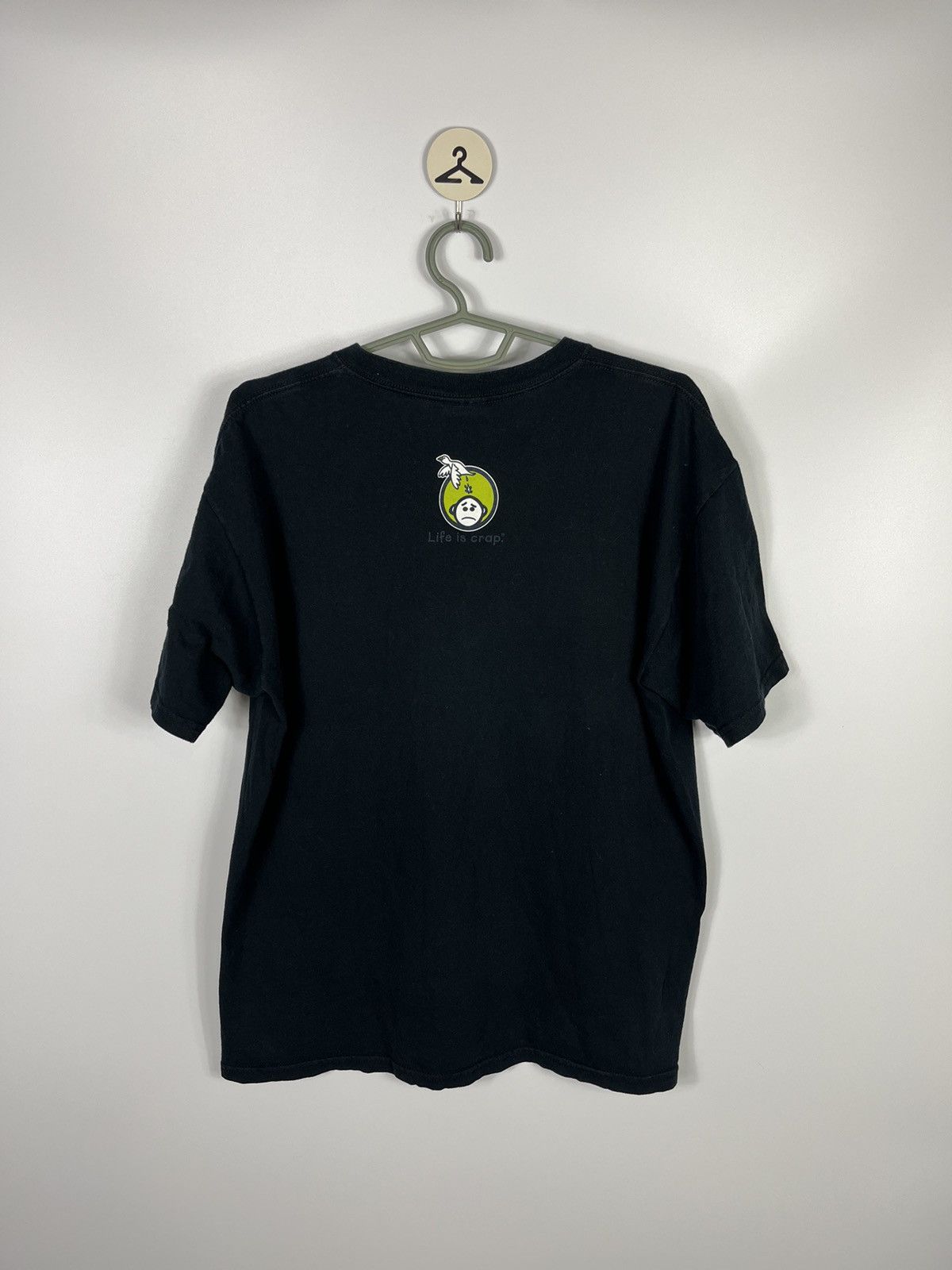 Bob Marley Vintage Bob Marley «Life is Crap » Graphic Logo T-Shirt Size US L / EU 52-54 / 3 - 4 Thumbnail