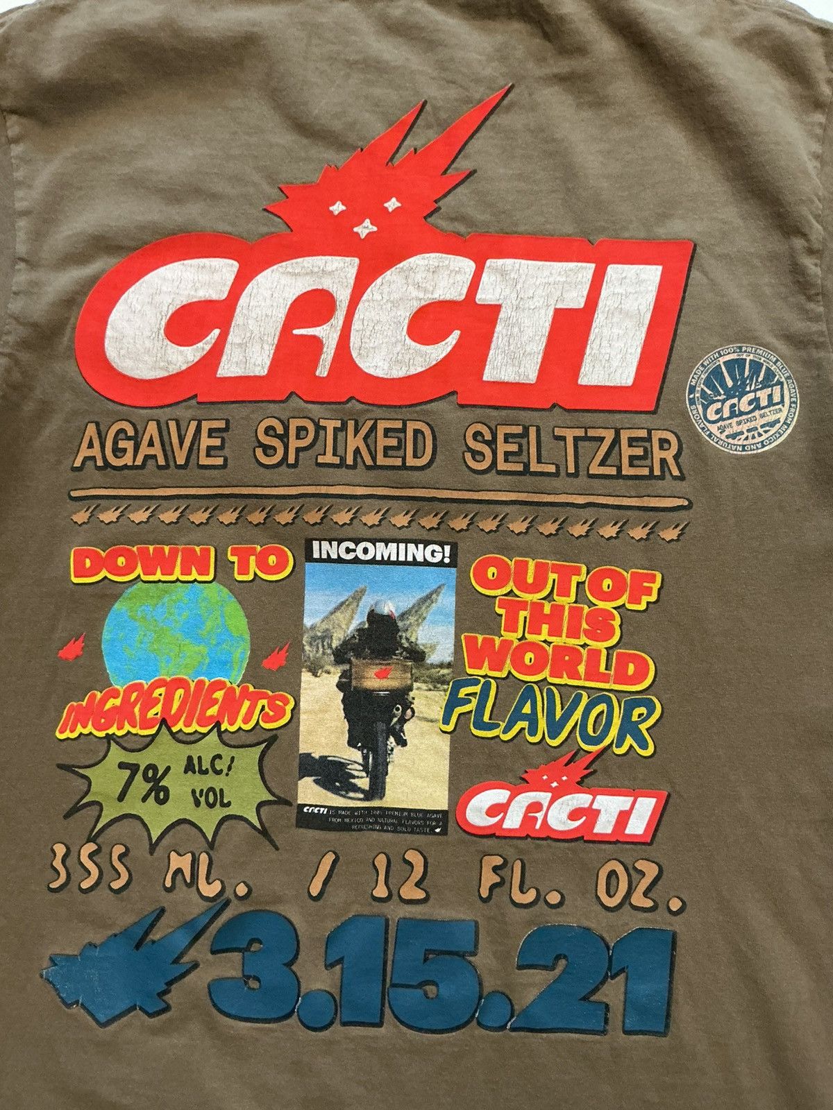 Travis Scott Cacti Travis Scott Agave Spiked Seltzer This World T-Shirt Size US M / EU 48-50 / 2 - 4 Thumbnail