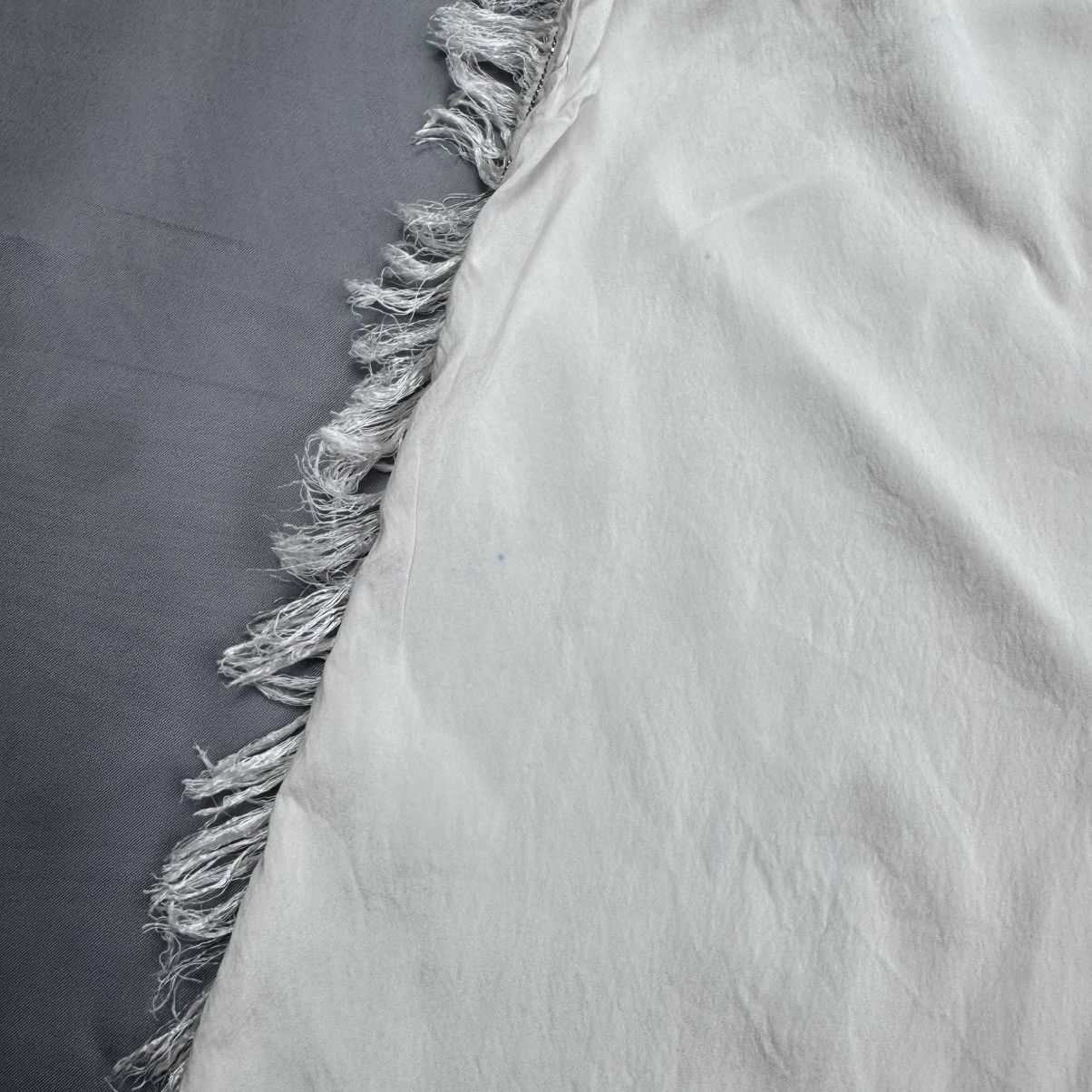 Brunello Cucinelli Brunello Cucinelli Fringe Tank Top Shirt Cream Made In Italy Size S / US 4 / IT 40 - 10 Thumbnail