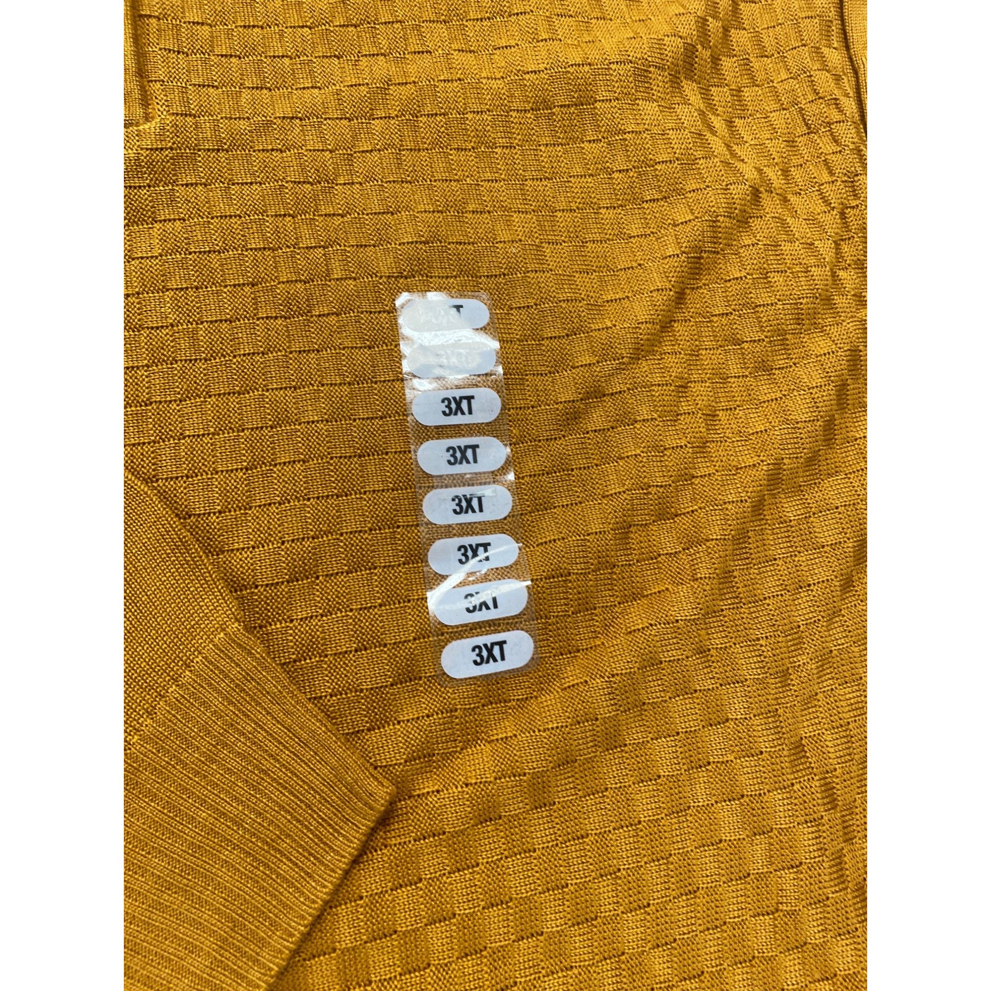 Stacy Adams Stacy Adams Mens Gold Rust Knit Casual Dress Sweater Size 3X Size US XXL / EU 58 / 5 - 6 Thumbnail