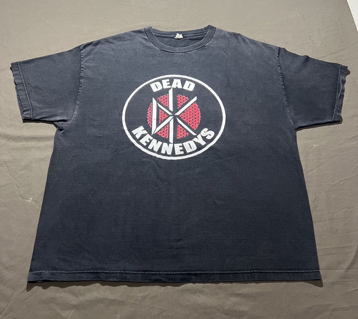 Band Tees Vintage Y2K Dead Kennedys 2XL Thrashed Faded Hardcore punk Size US XXL / EU 58 / 5 - 4 Thumbnail