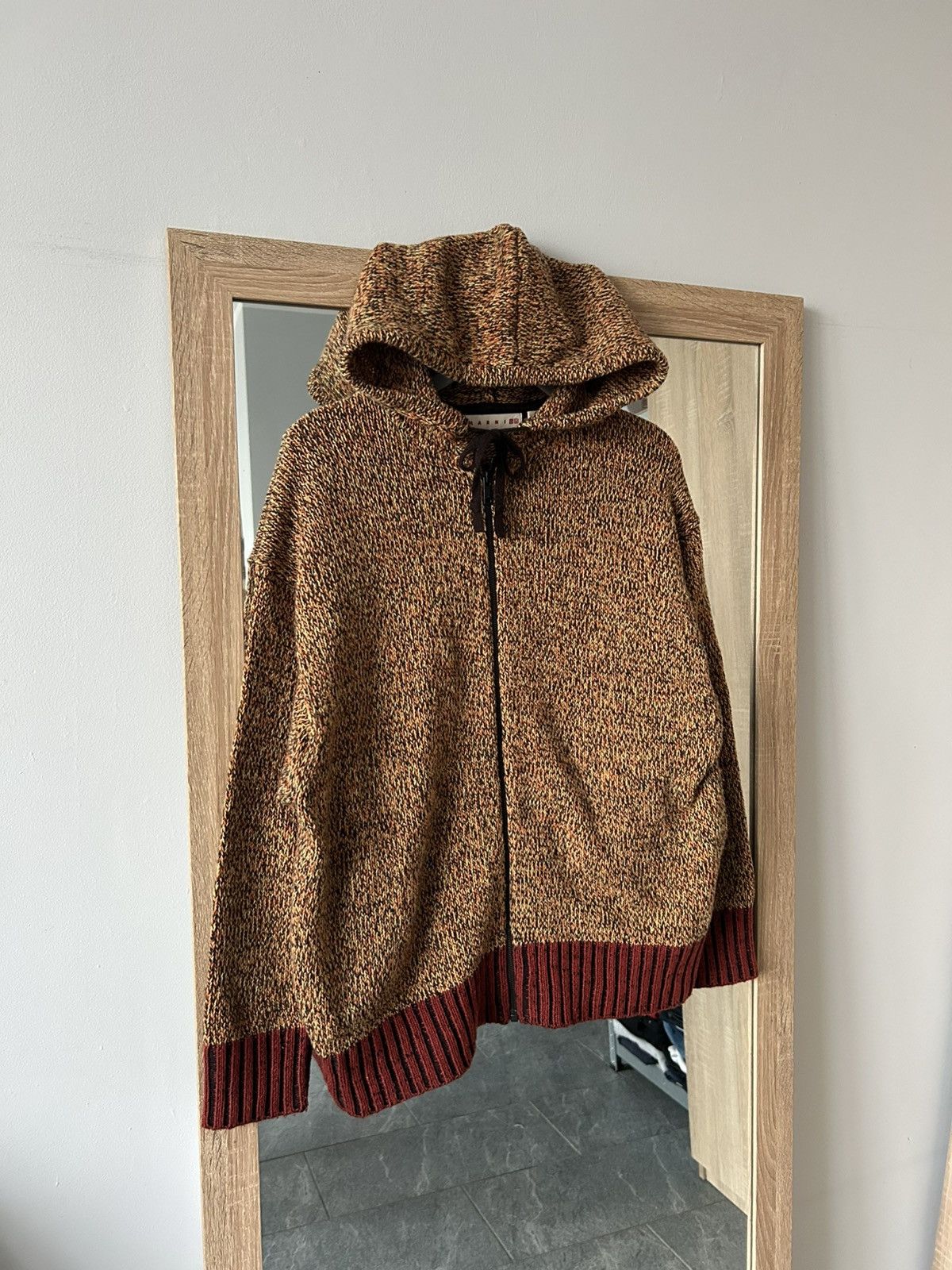Marni × Uniqlo Knit hoodie Marni Uniqlo brown Size US S / EU 44-46 / 1 - 1 Thumbnail