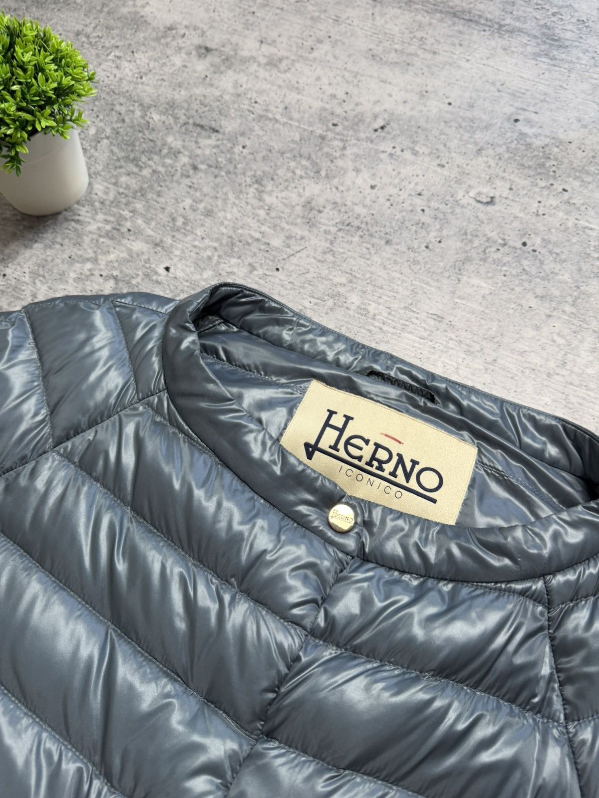 Herno Herno Iconico Elsa Light Down Puffer Padded Jacket Size XL / US 12-14 / IT 48-50 - 6 Thumbnail